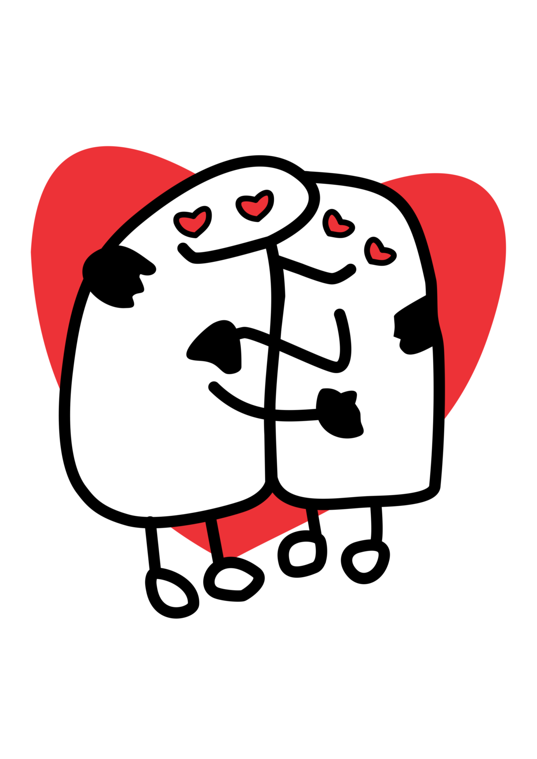 Dia Dos Namorados Figurinha Whatsapp Flork Apaixonado Png