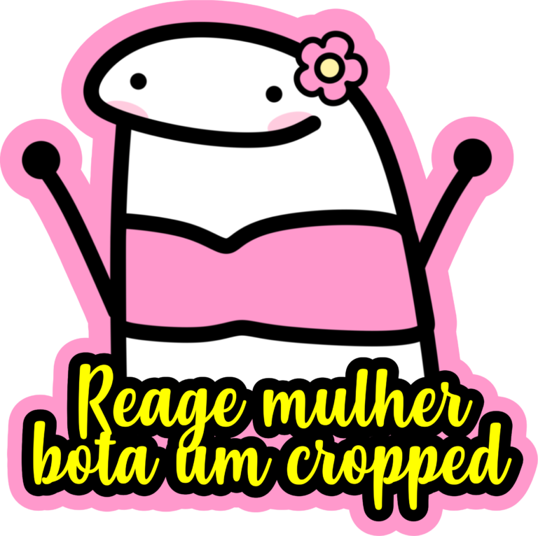 Flork Cropped Rosa Figurinha Engra Ada Whatsapp Png