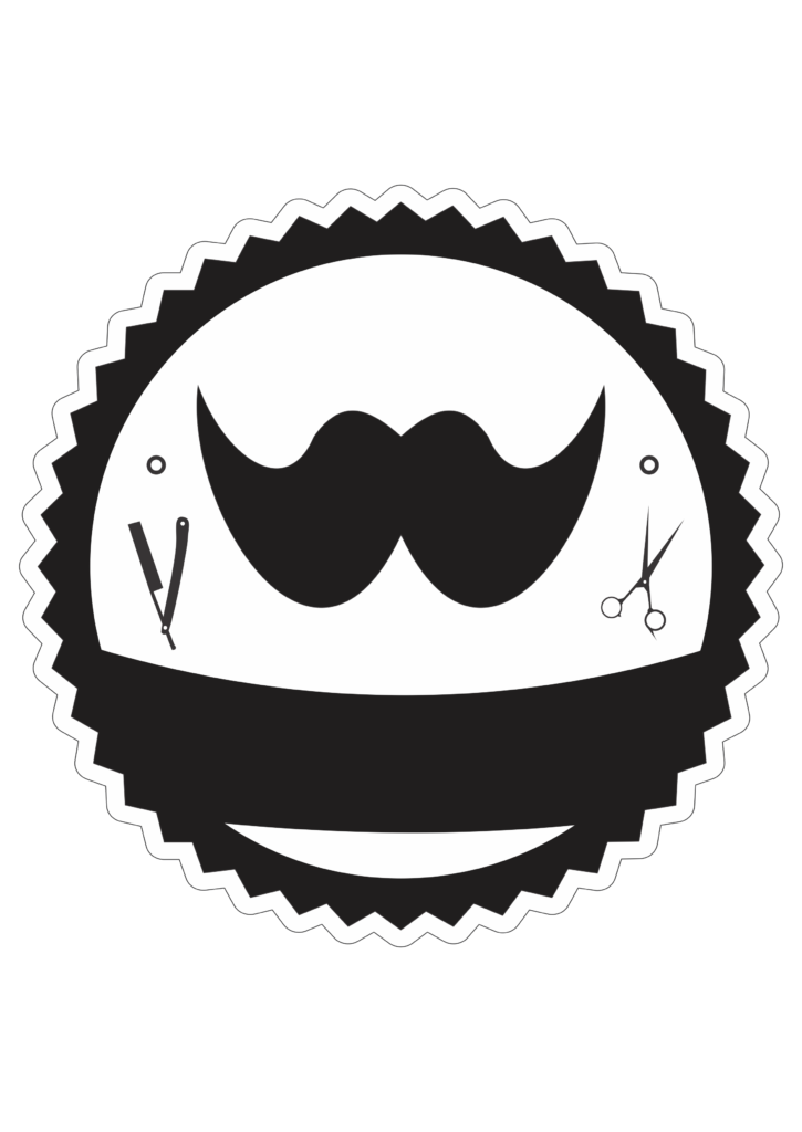 Barbearia logomarca png