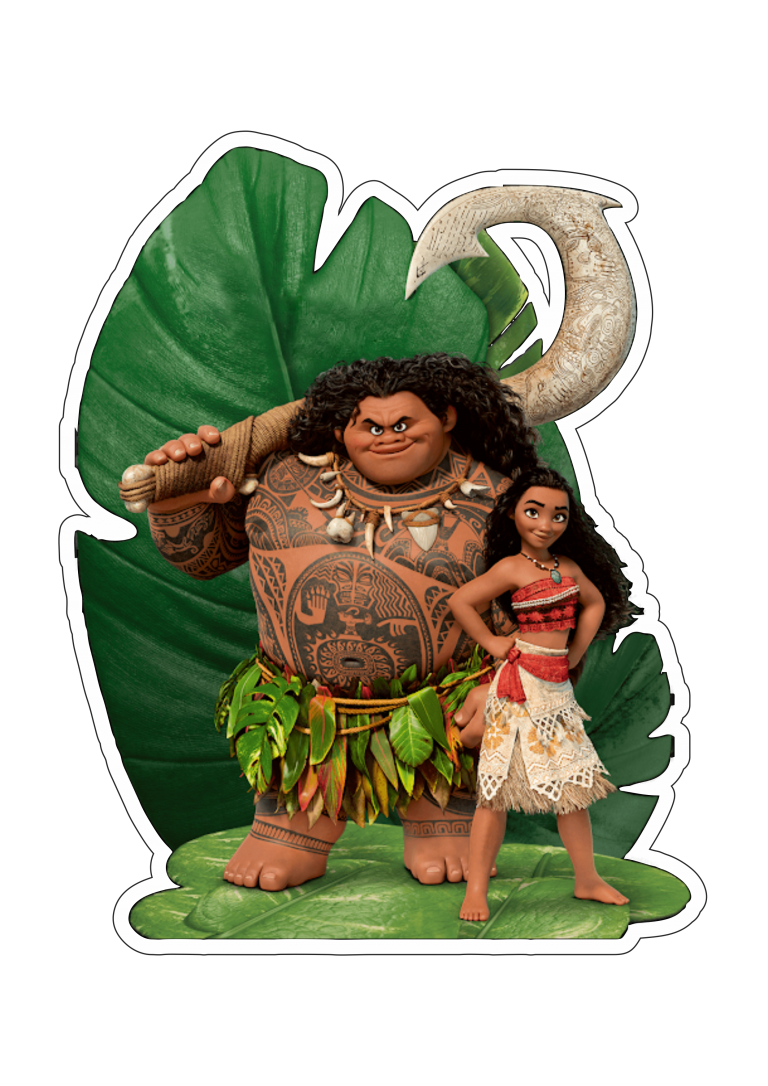 Moana e Maui png