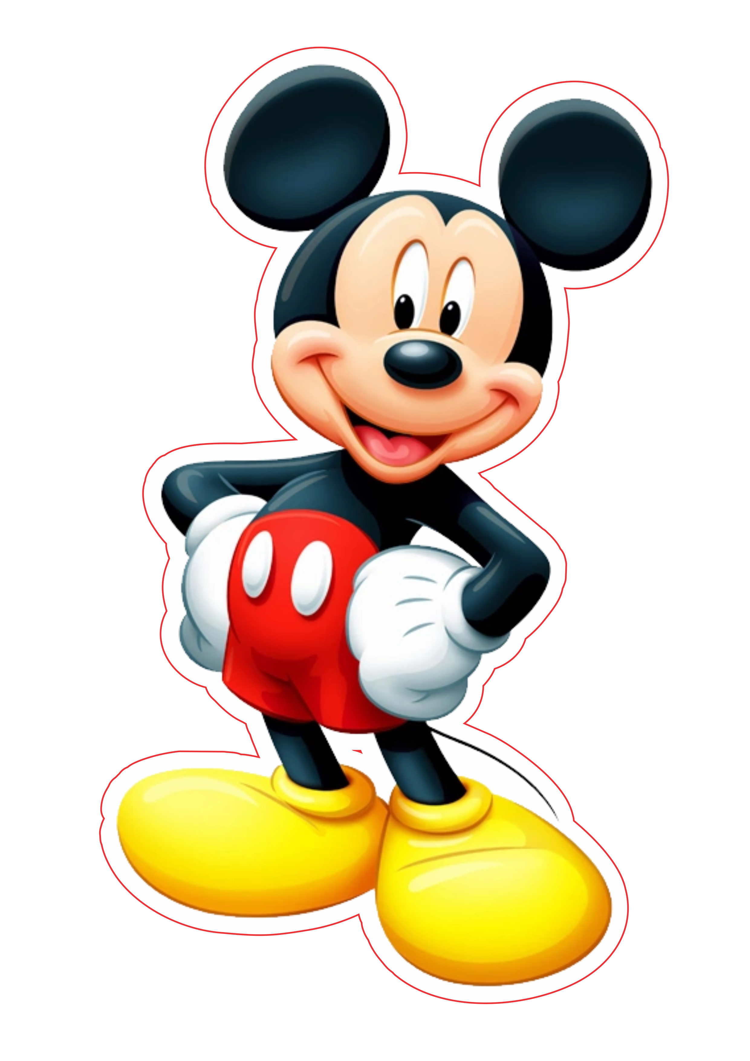 Mickey imagem fundo transparente png