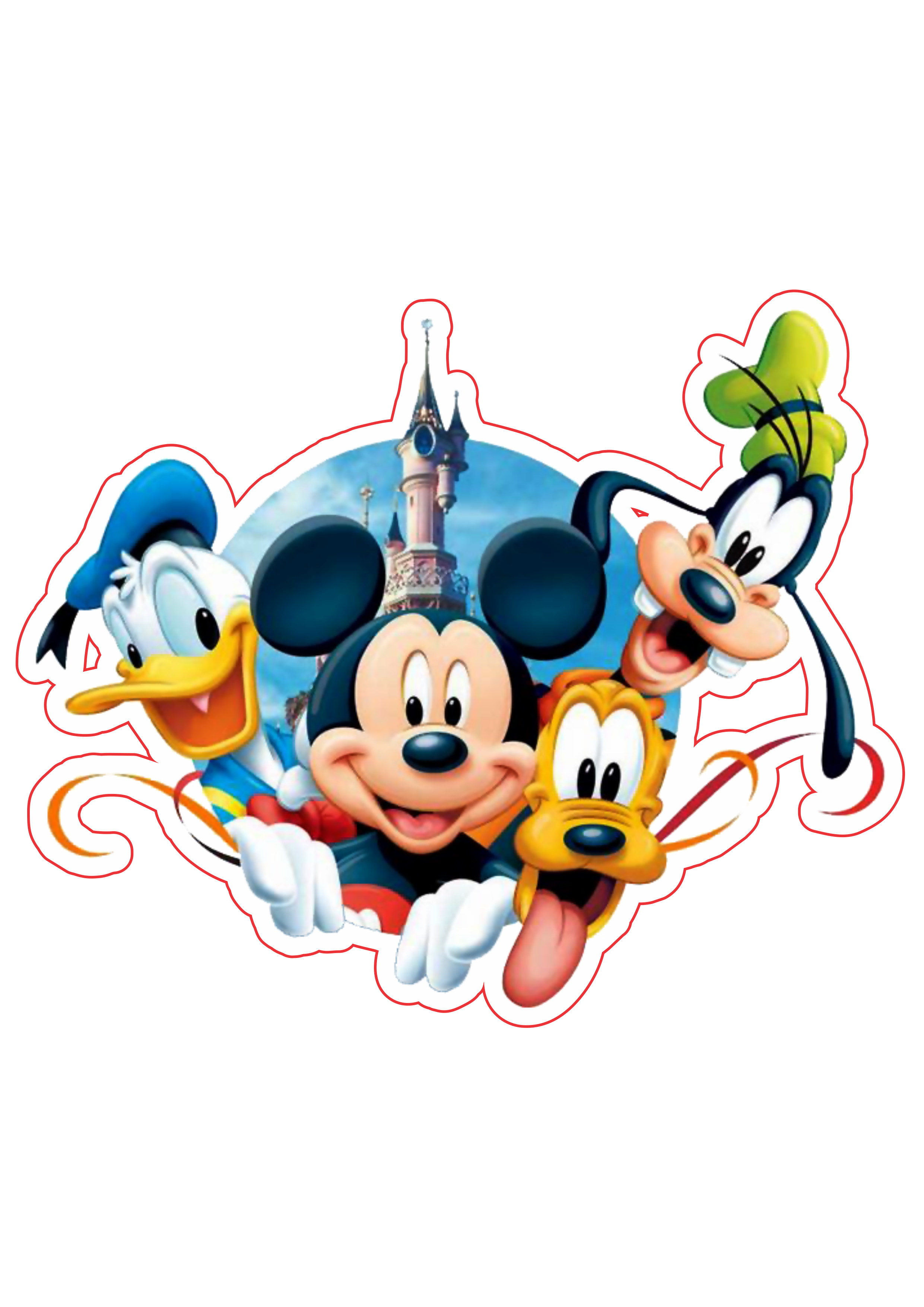 Arquivos Png Mickey e Amigos