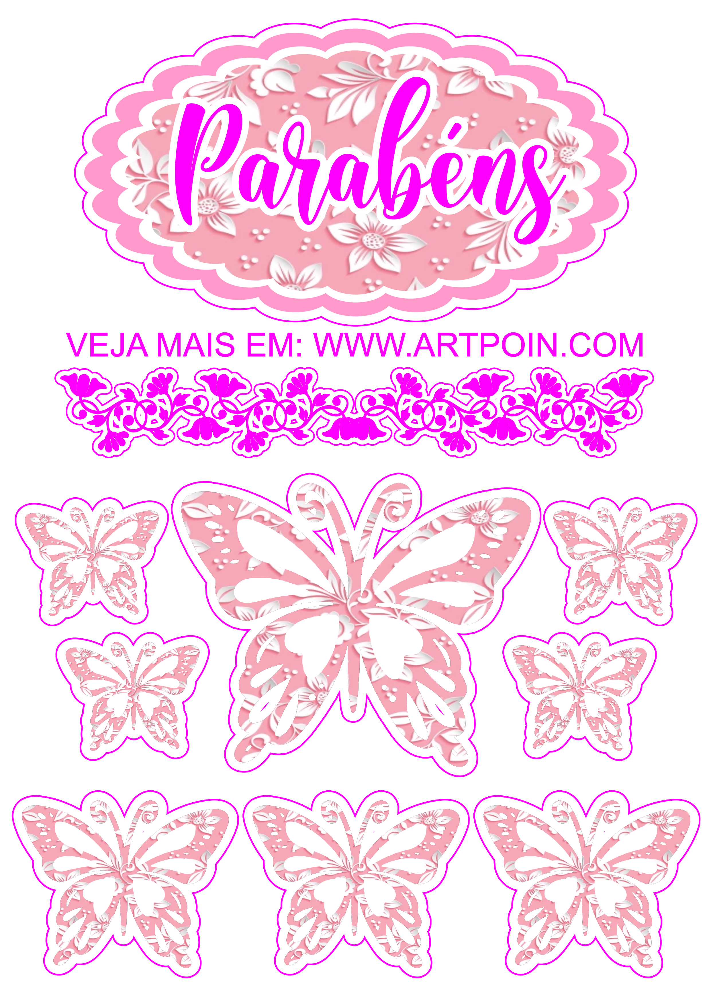 borboletas-topper-rosa-flores