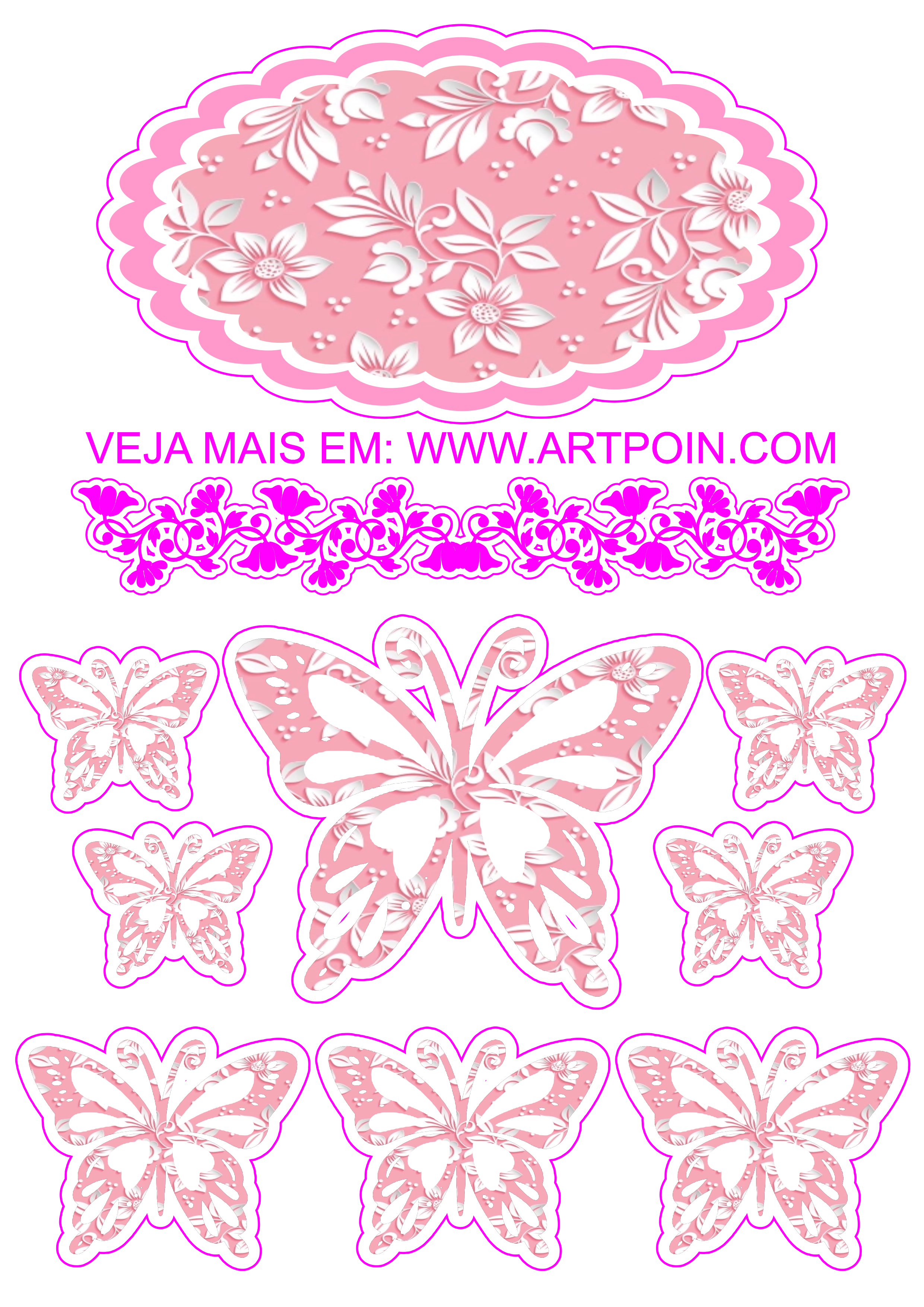 borboletas-topper-rosa-flores2