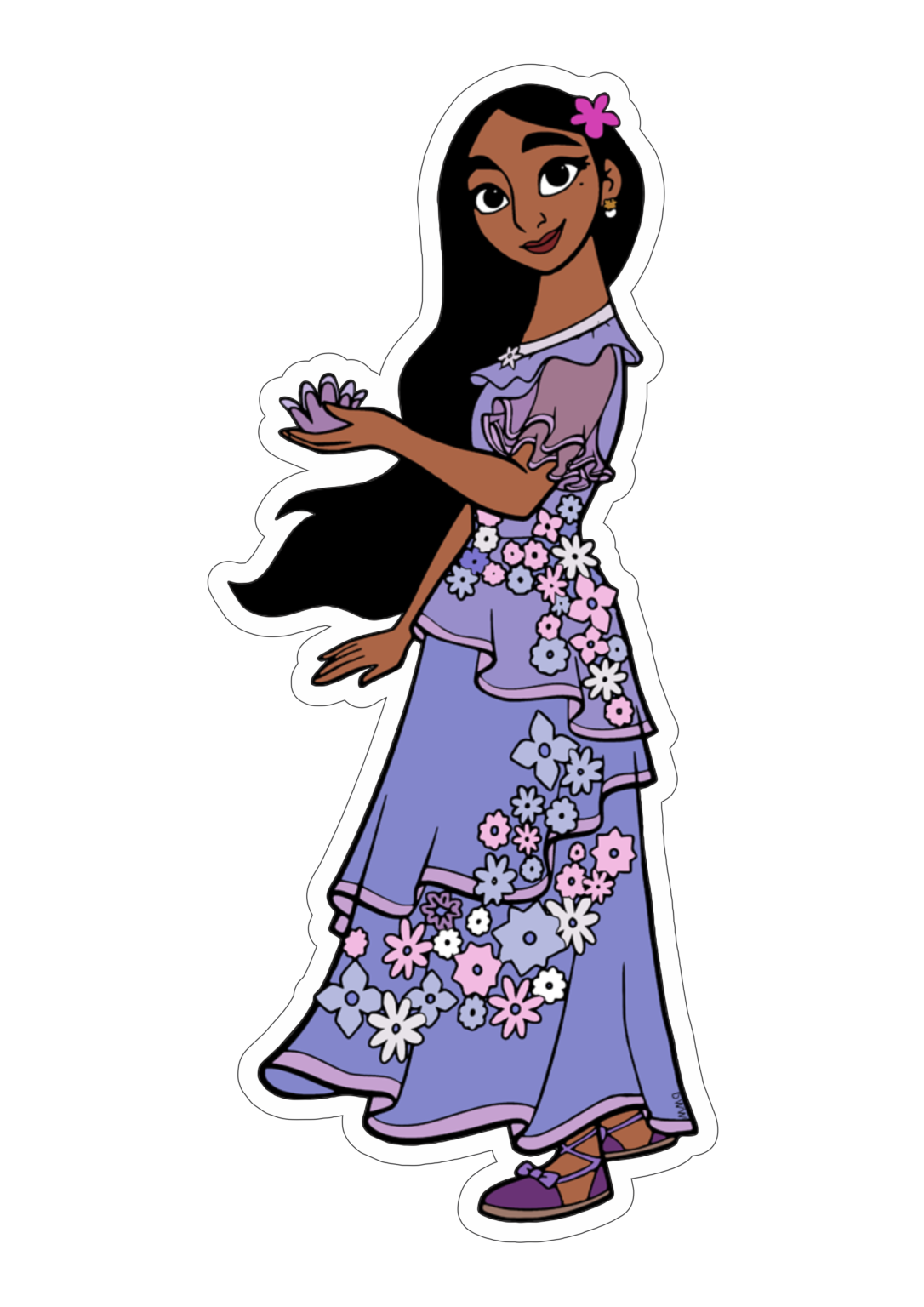 Disney Personagem Encanto Isabela Png 