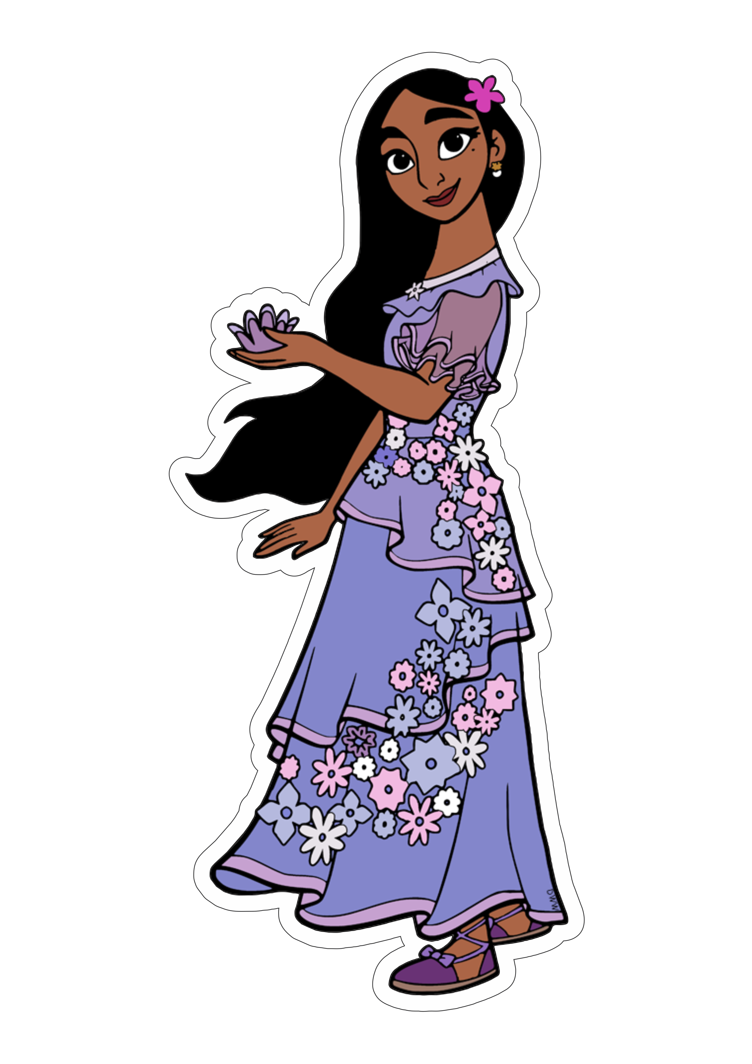 Disney personagem encanto Isabela png