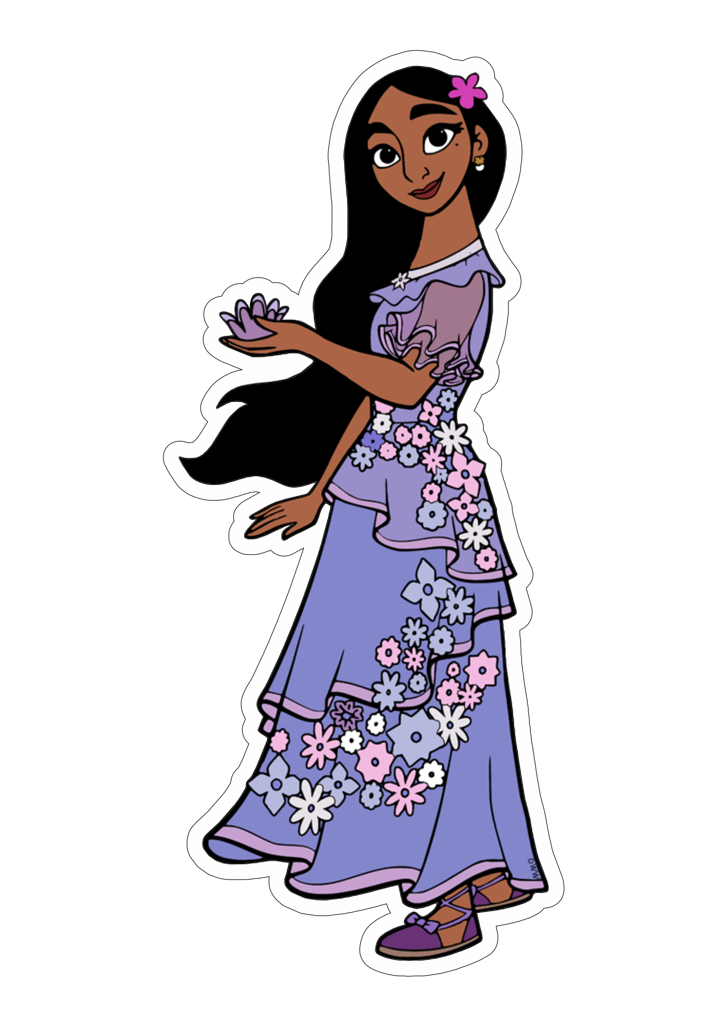 Disney Personagem Encanto Isabela Png