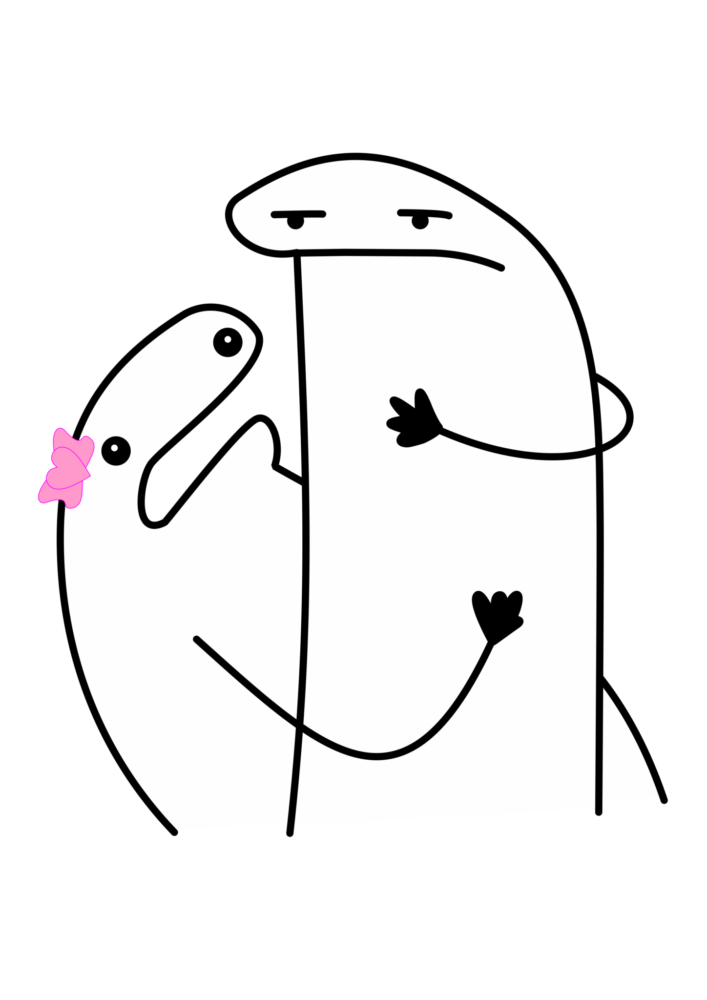 Dia Dos Namorados Flork Casal Figurinha Whatsapp Png