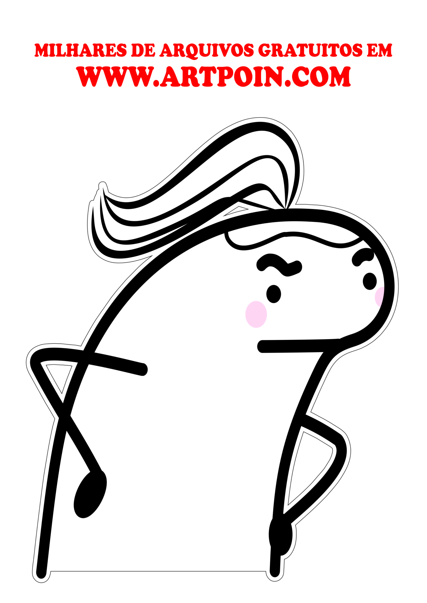 Arte Bento Flork Mulher Com Raiva Png