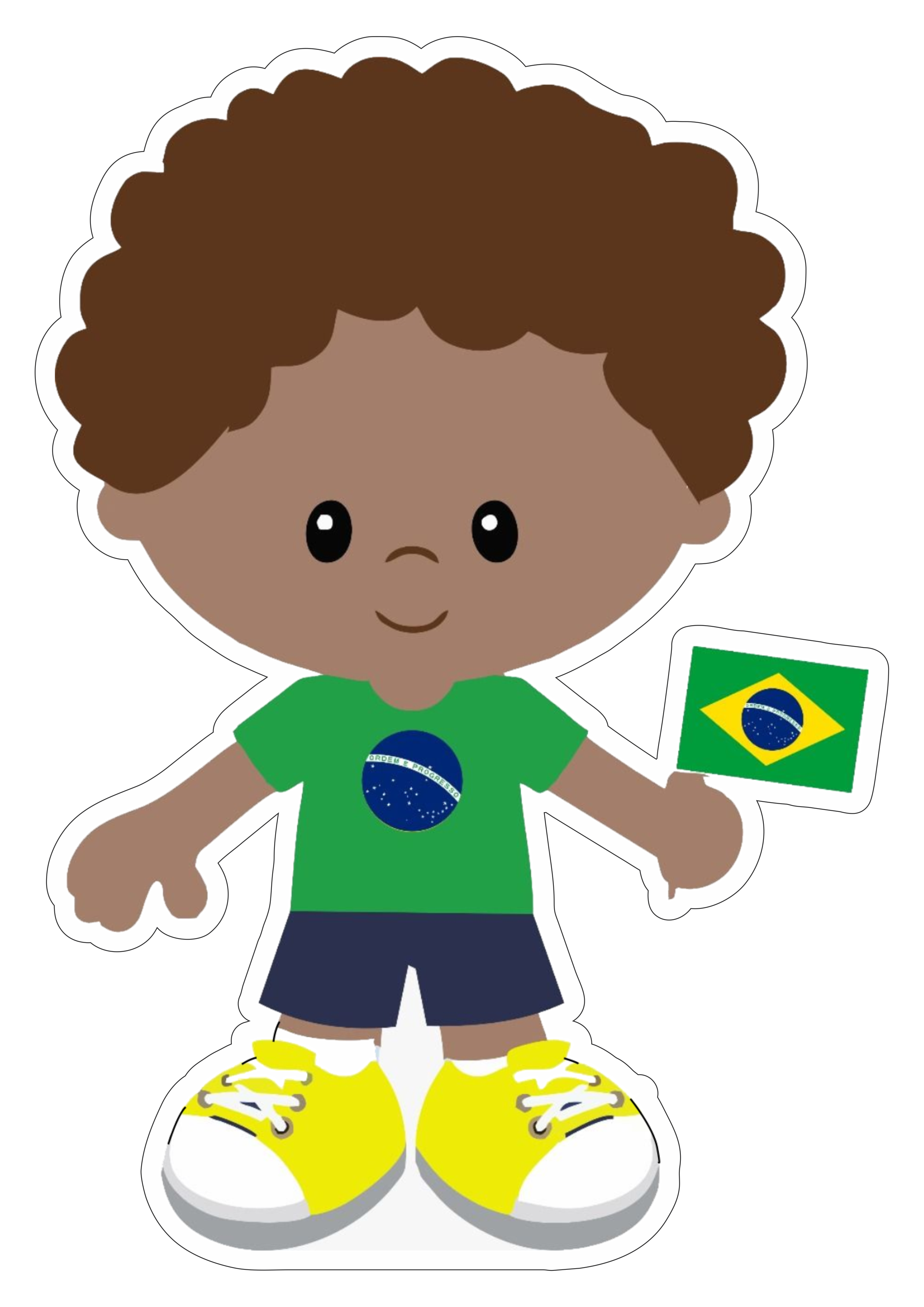 Copa do mundo 2022 garoto torcedor brasileiro brasil heaxa campeão fundo transparente png