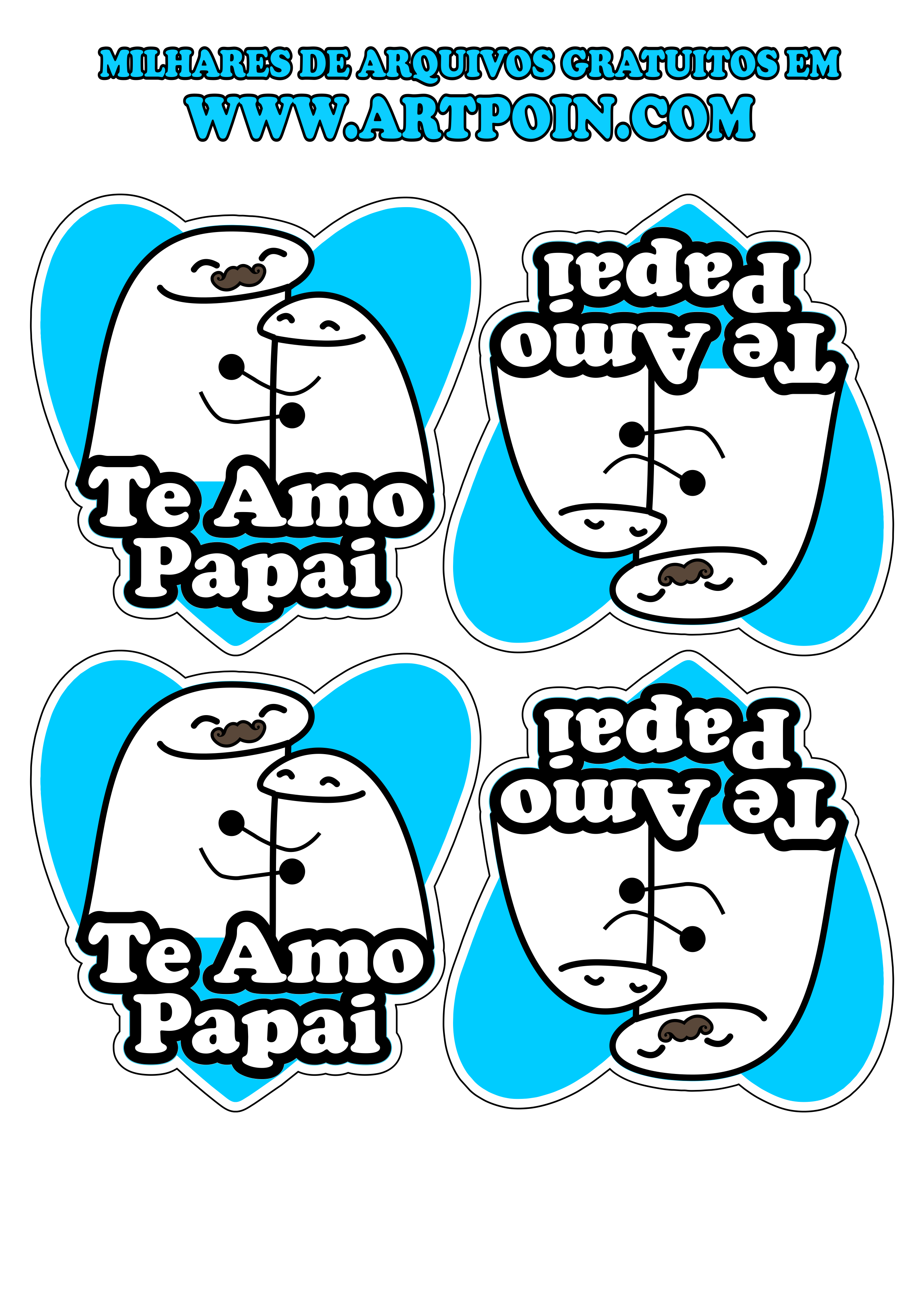 te-amo-papai-coracao-azul-cartela-de-adesivos2