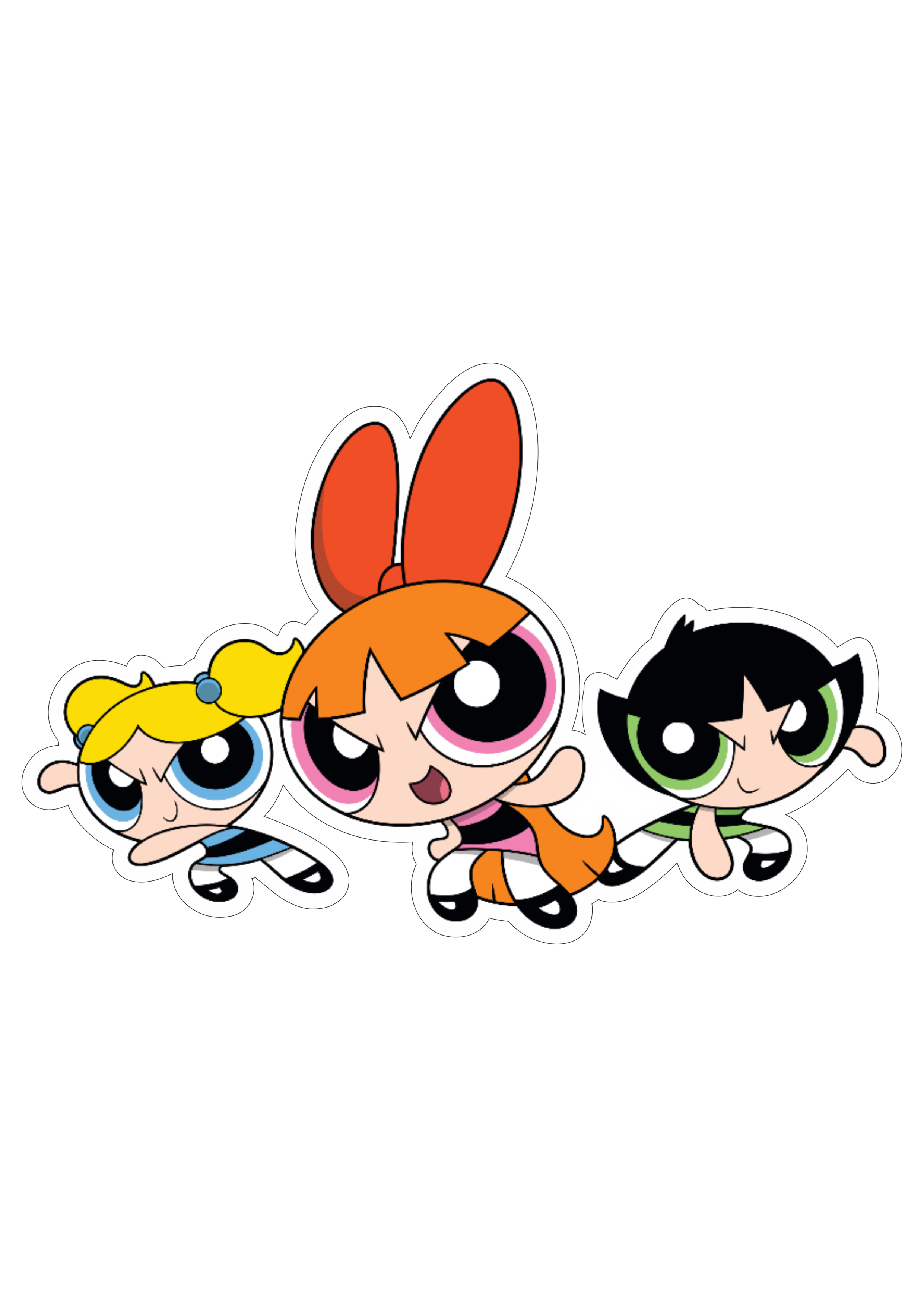 Meninas superpoderosas the powerpuff girls fundo transparente png