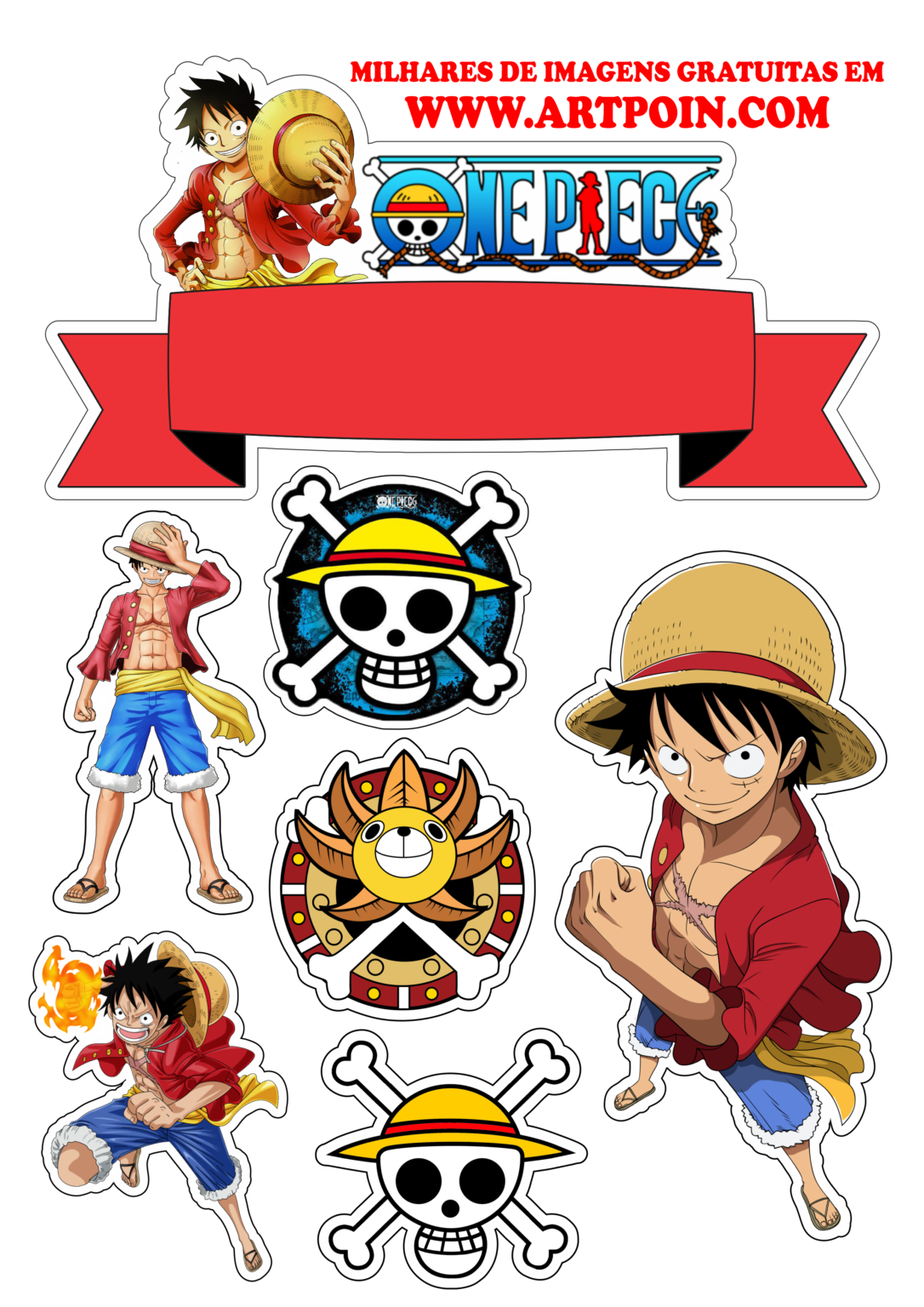 One Piece Todas As Logos Anime Mang Png