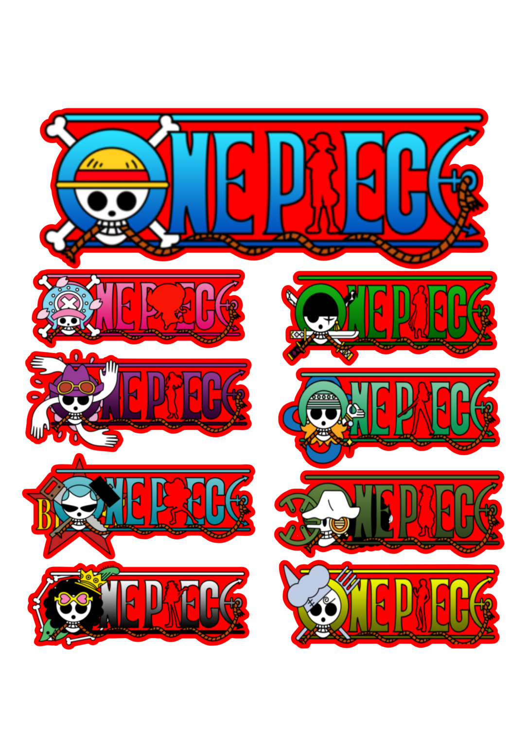 Topo De Bolo One Piece Monkey D Luffy Png