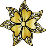flor-dourada-clipart