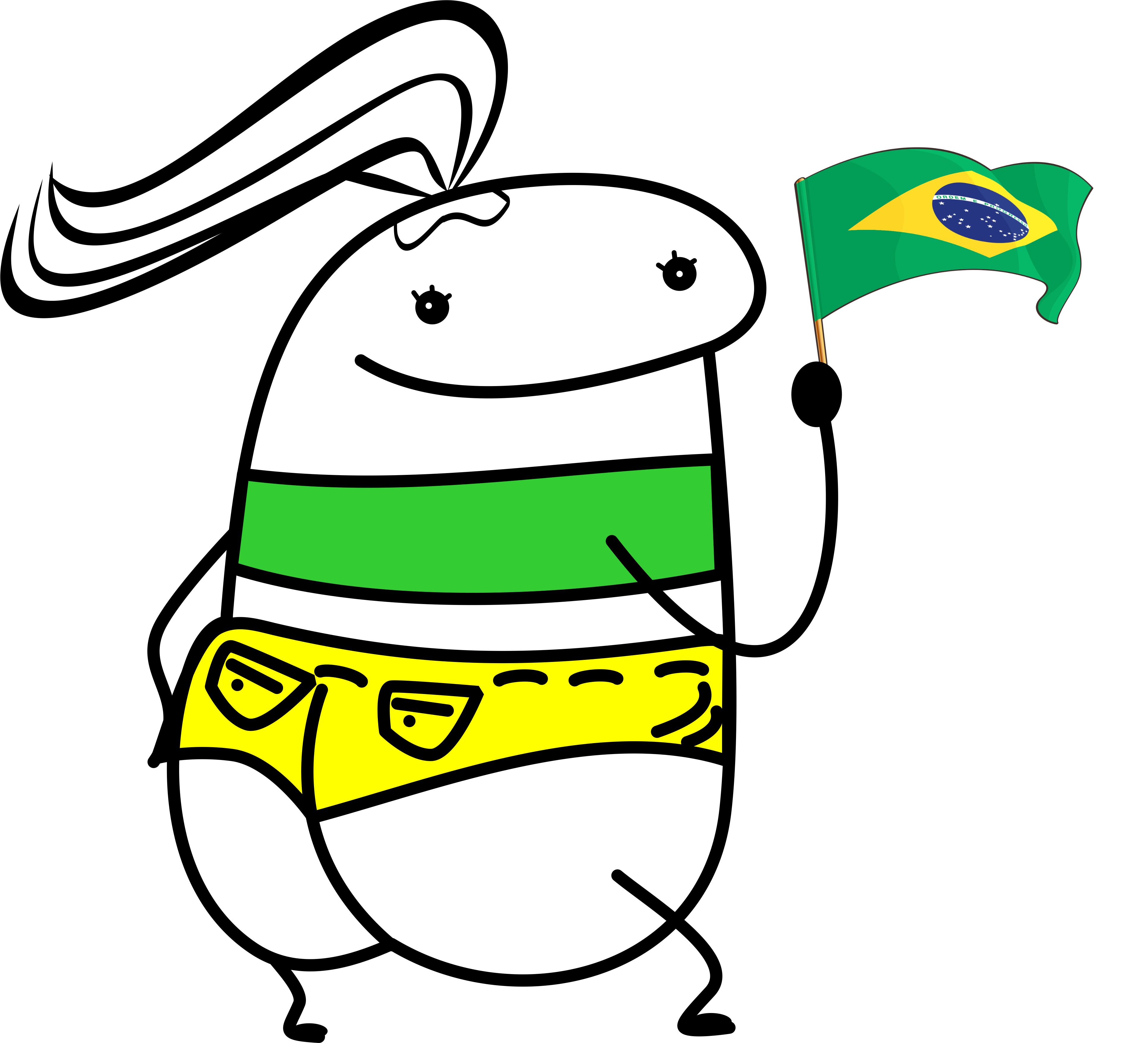 Flork of cows sticker figurinha engraçada whatsapp copa do mundo 2022 png