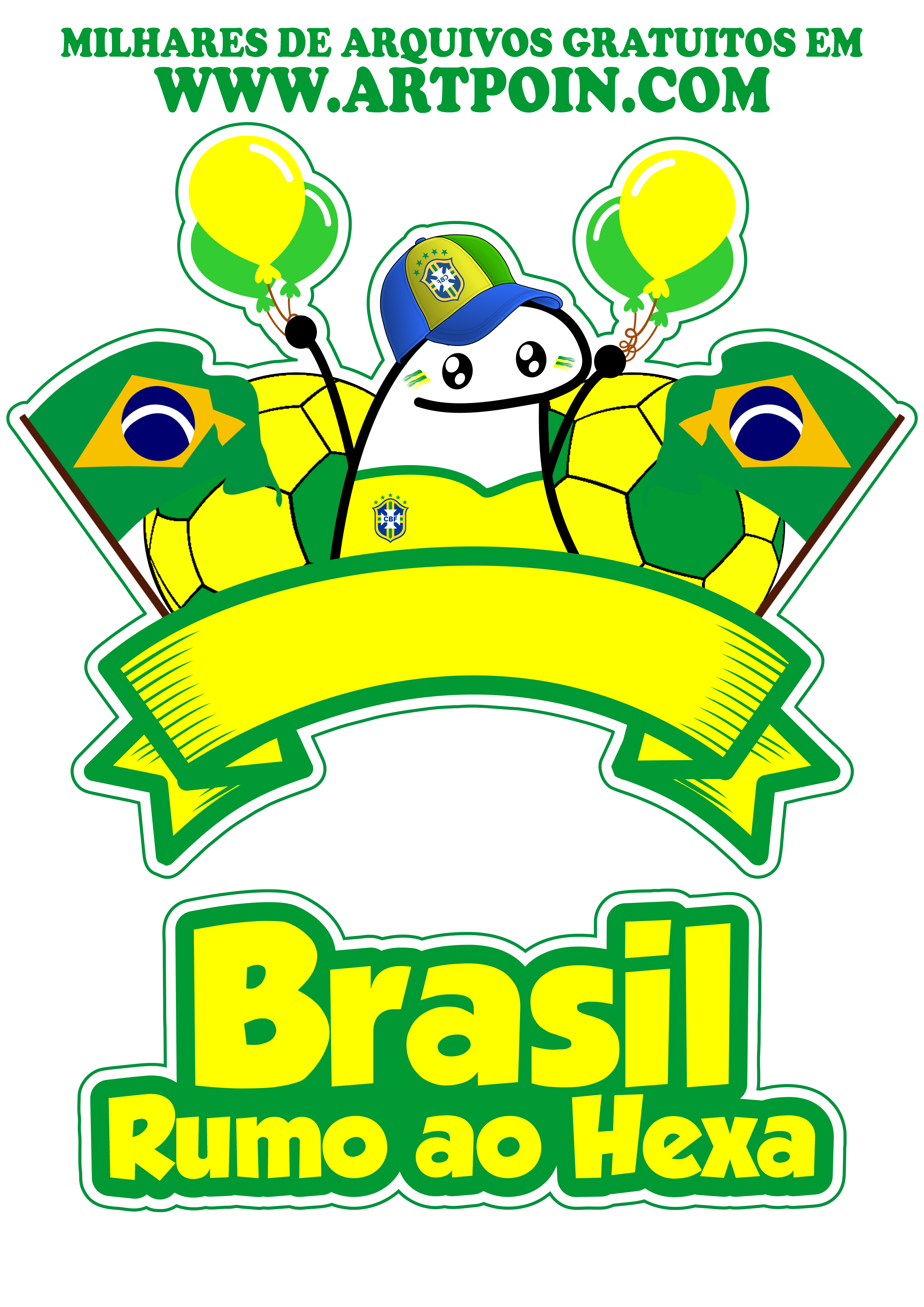 Bola de futebol verde e amarela brasil copa 2022 png - Art Poin  Bola de  futebol, Decoração copa do mundo, Figurinhas da copa