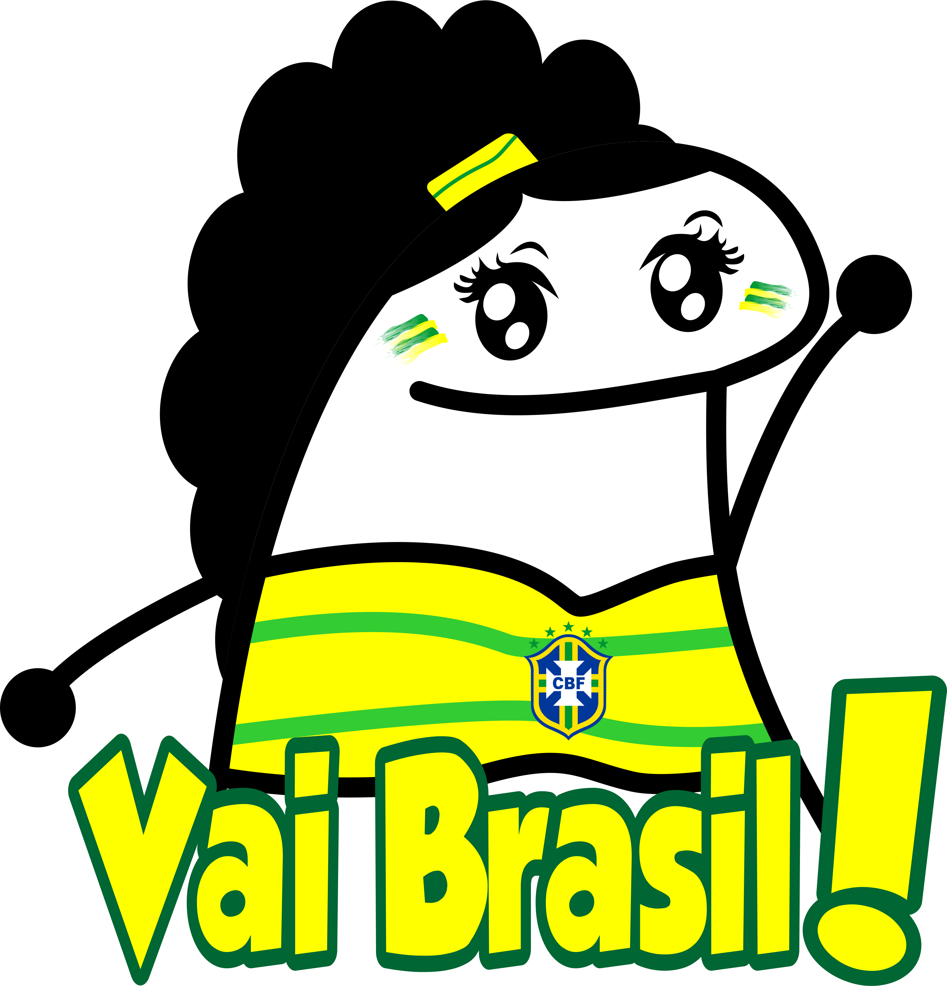 Copa do mundo 2022 figurinha whatsapp vai Brasil png⛸ Descubra a emoção ...