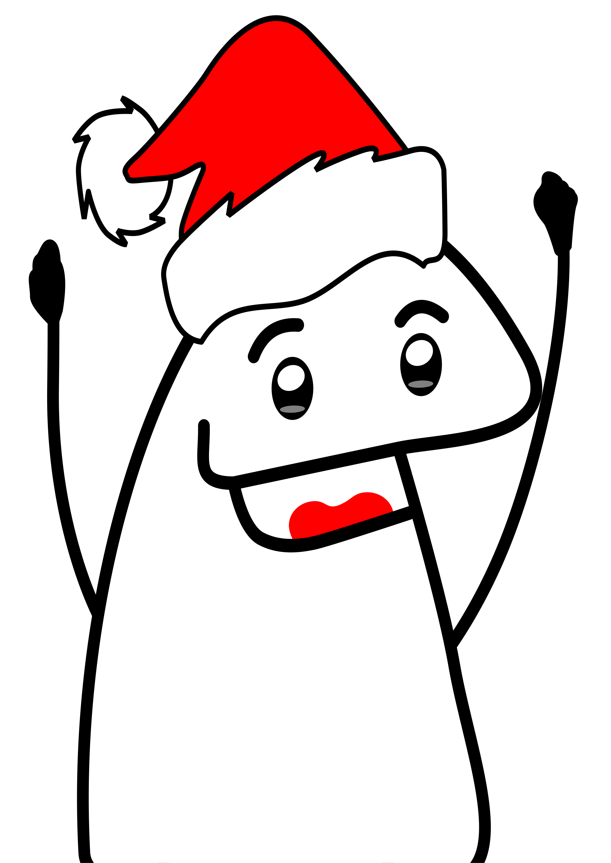 Flork de natal figurinha whatsapp grátis clipart  png