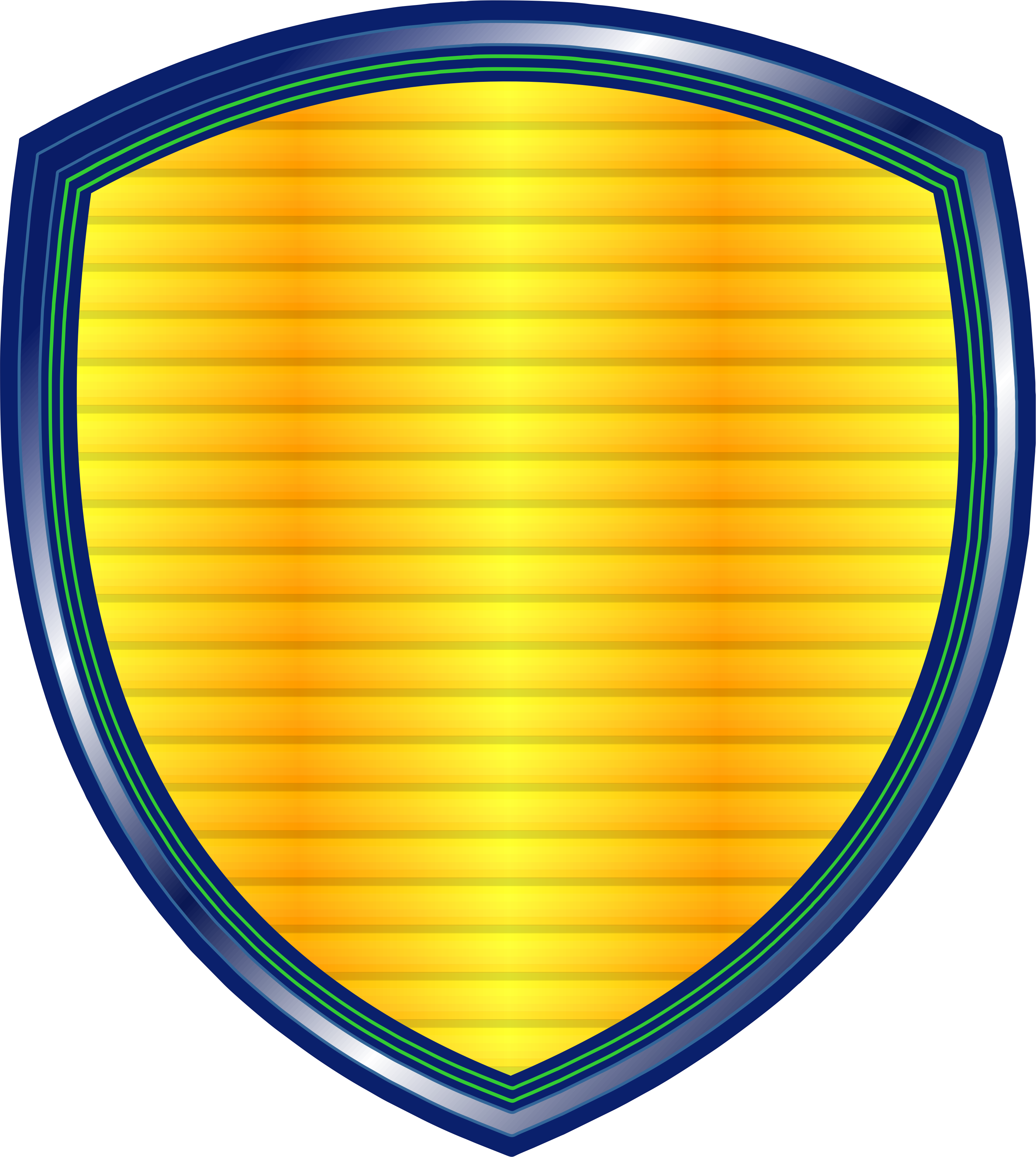 Escudo para logotipo arte design png