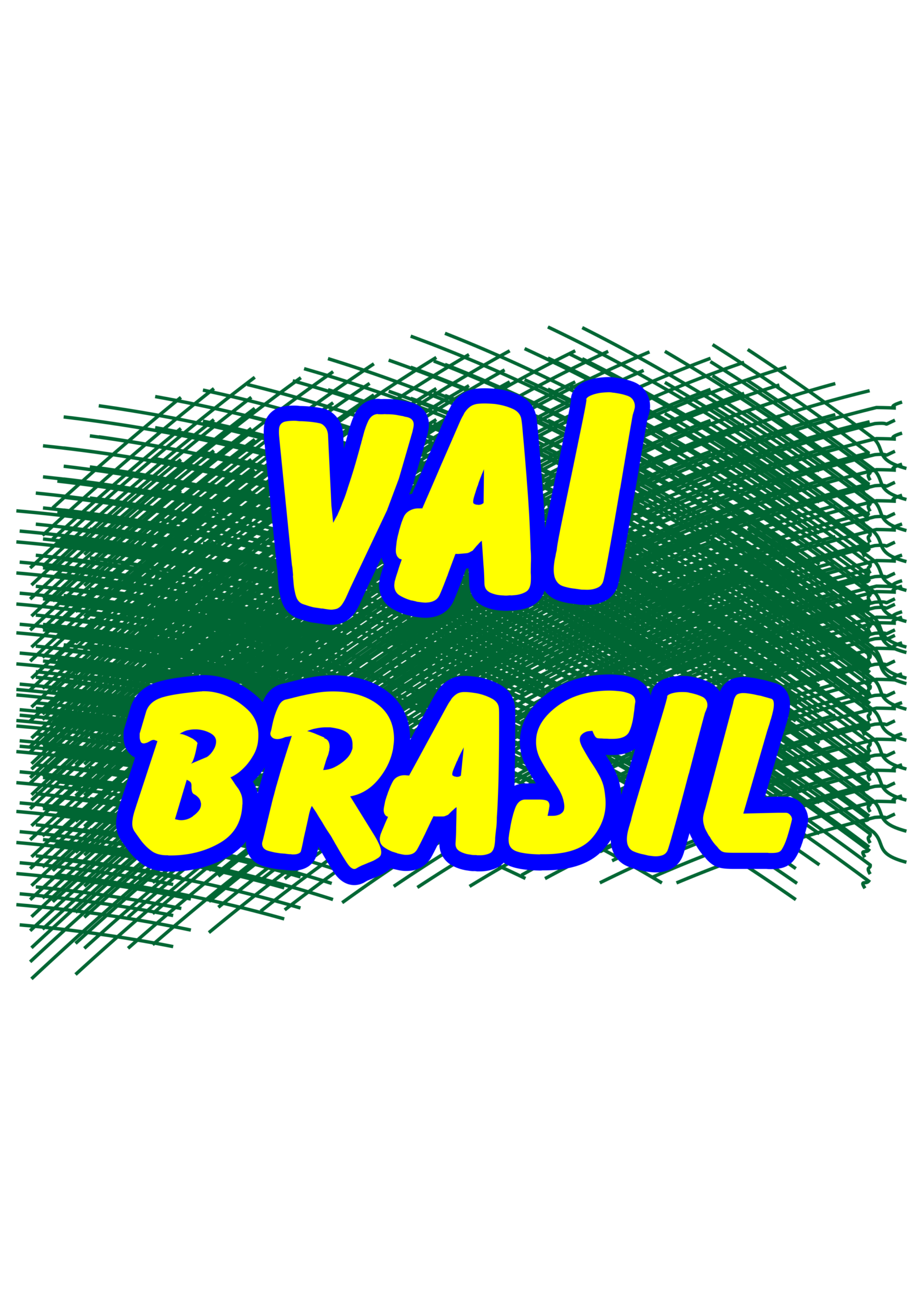 Copa do mundo 2022 estampa vai Brasil png