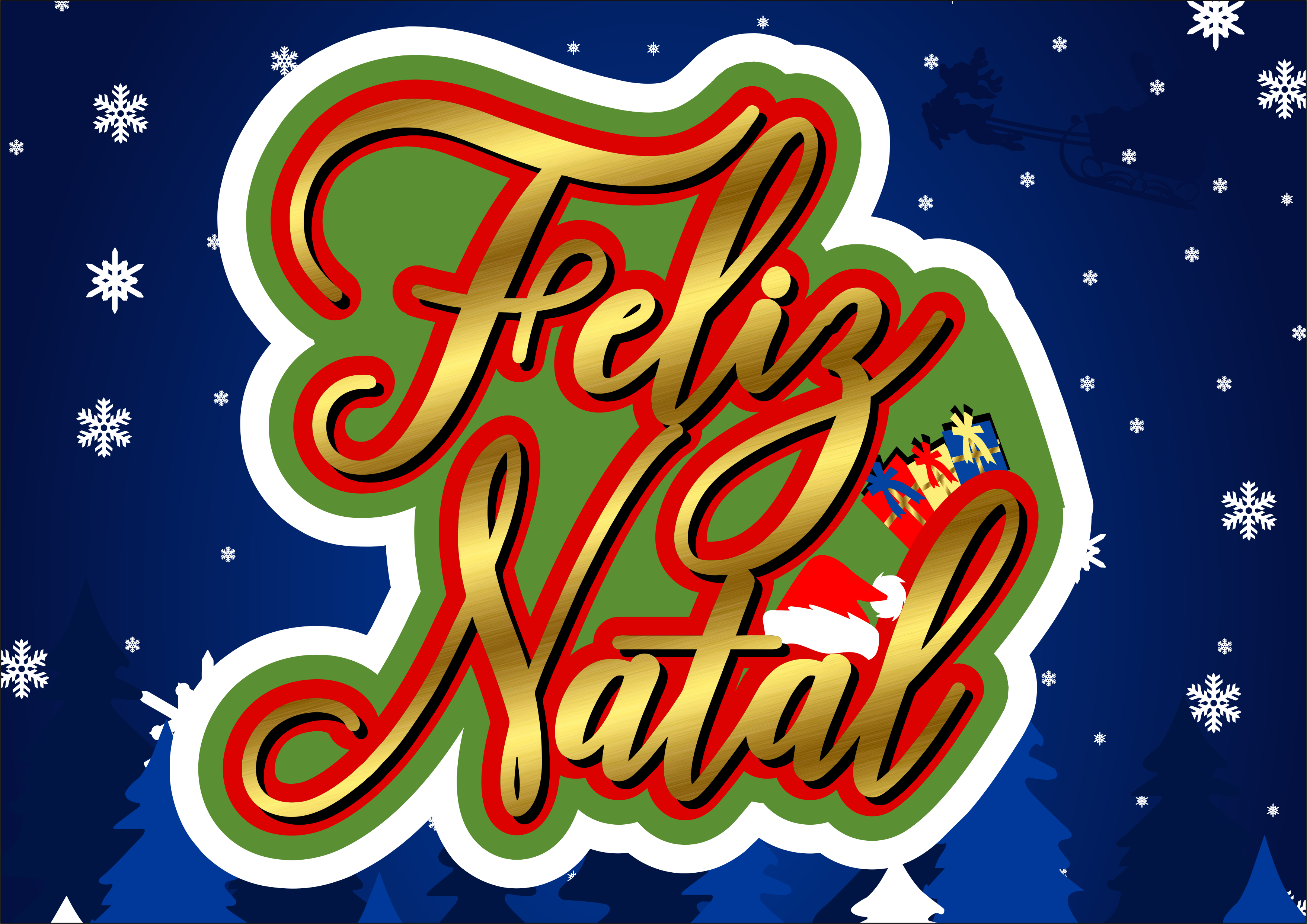 Noite feliz decoração feliz natal tag png