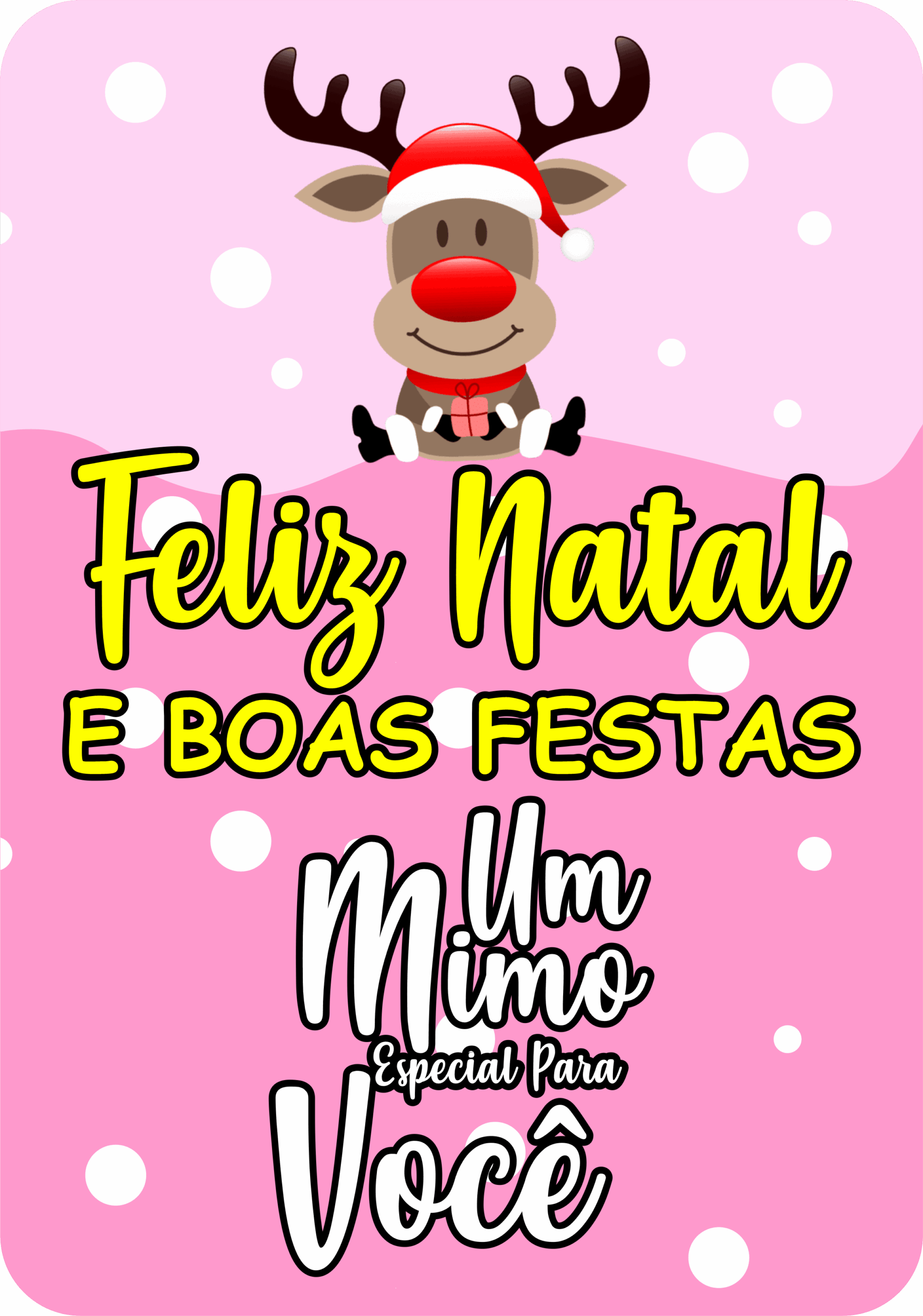 Cartão de agradecimento rosa para clientes feliz natal e boas festas artes prontas png