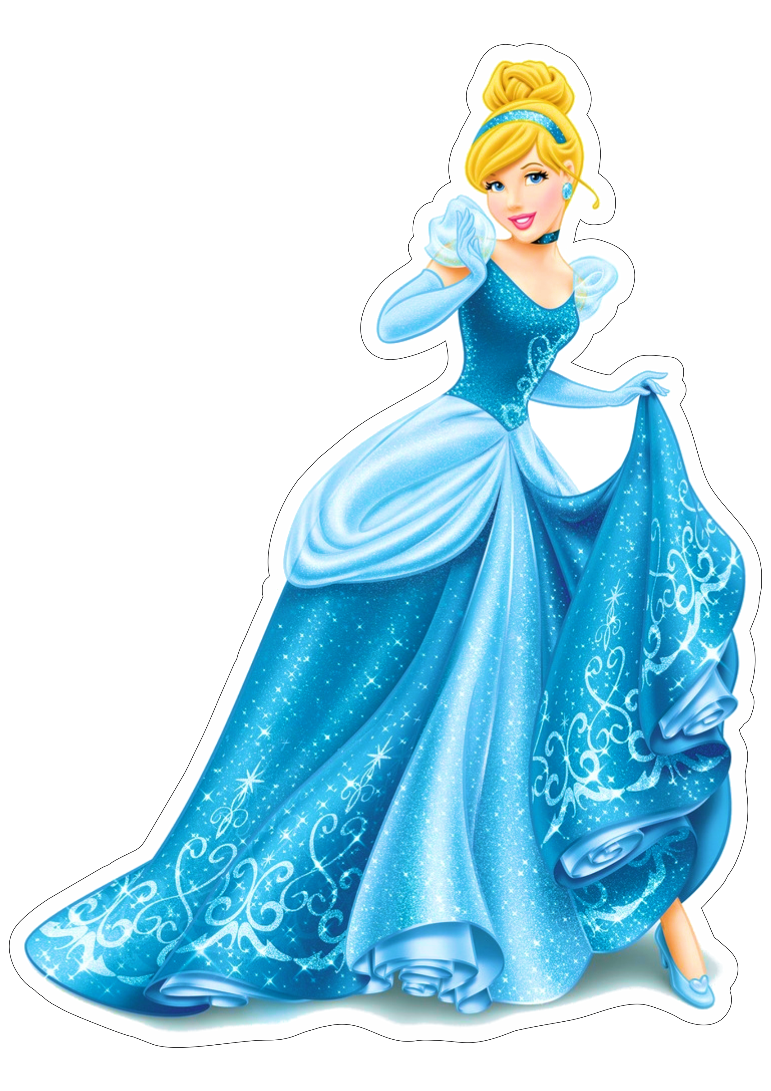 Princesas Disney Cinderela fundo transparente png