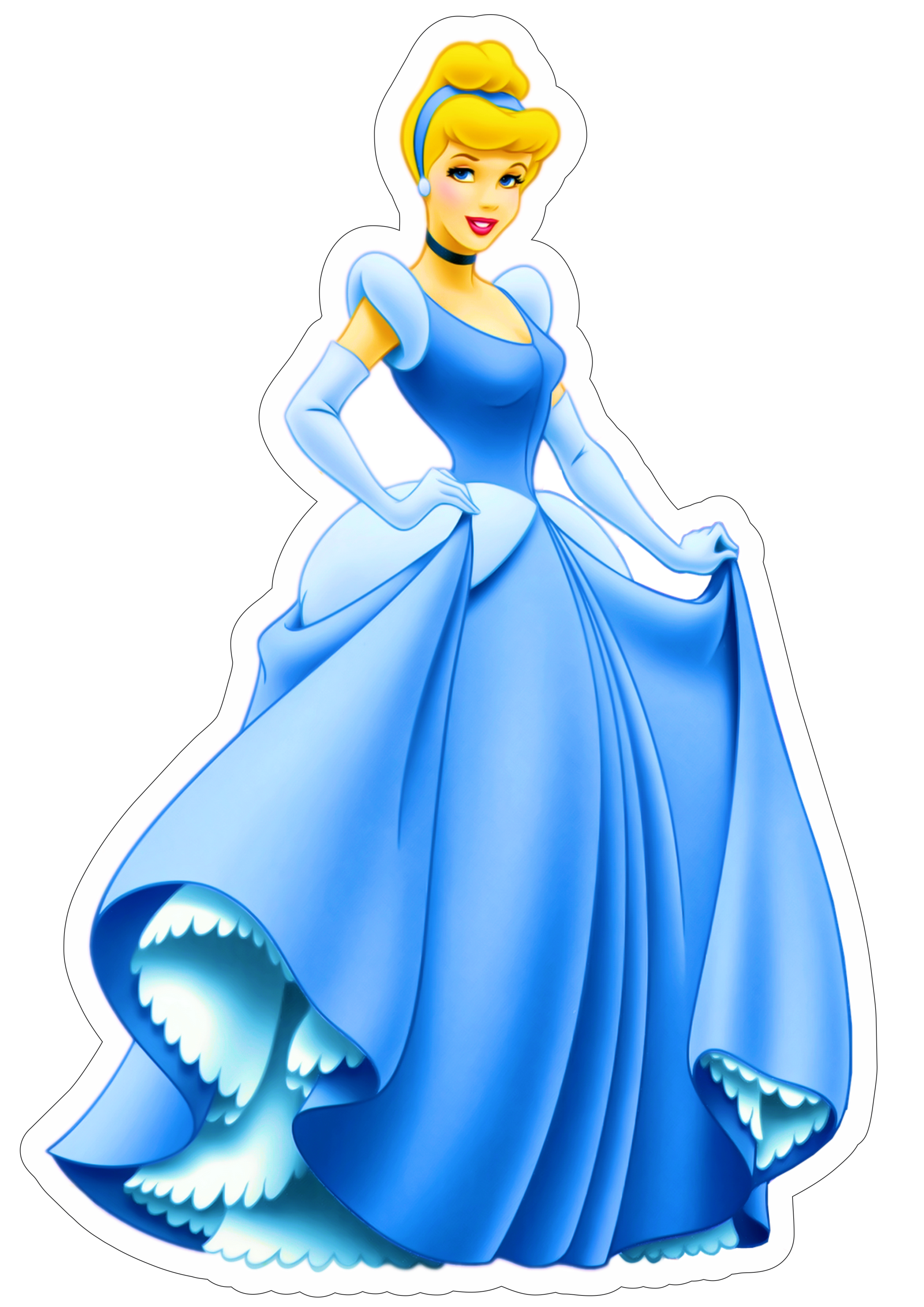 Princesas Disney Cinderela conto de fadas display de festa png