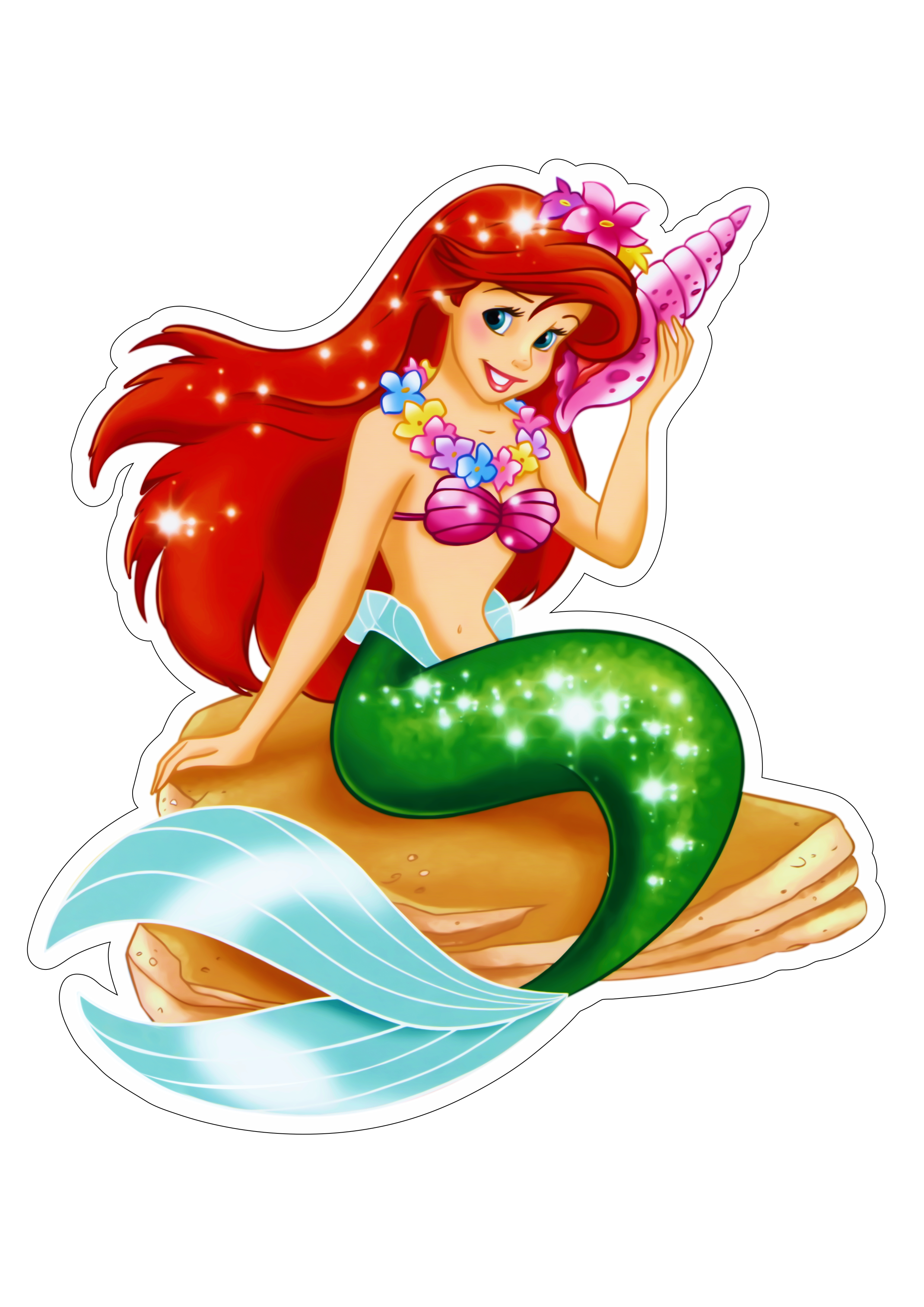 Ariel a pequena sereia Princesas disney png