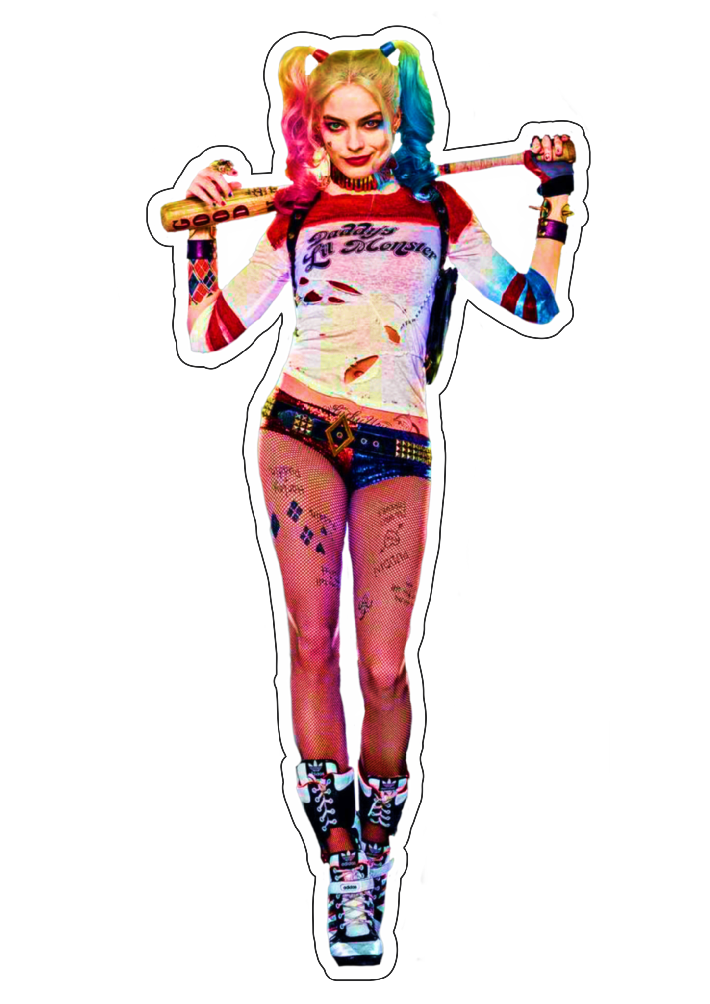 Harley Quinn Margot Robbie Esquadrão Suicida Dc Comics Cinema Loira