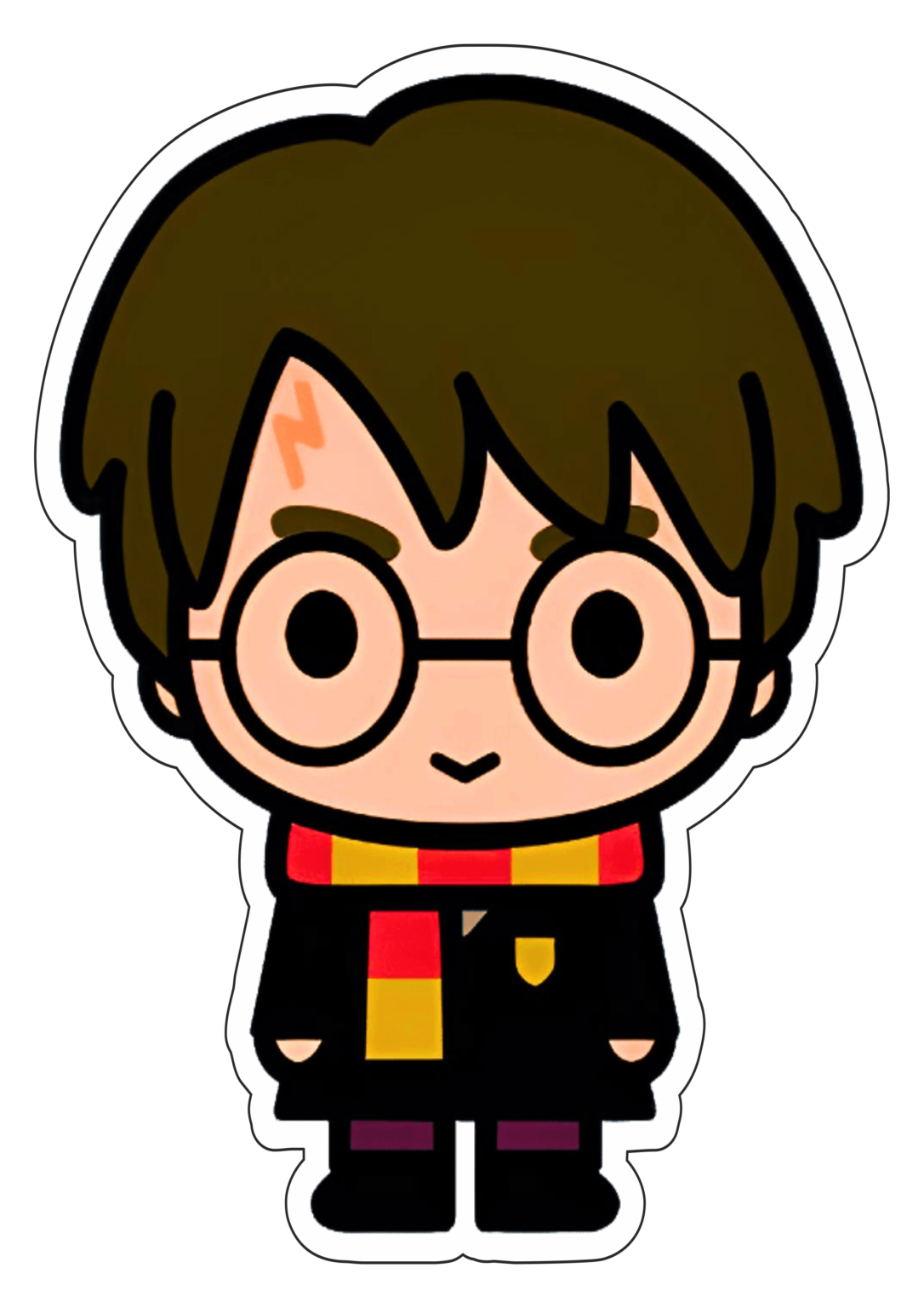 Harry Potter Cute Imagem Fundo Transparente Imagem Com Contorno Png