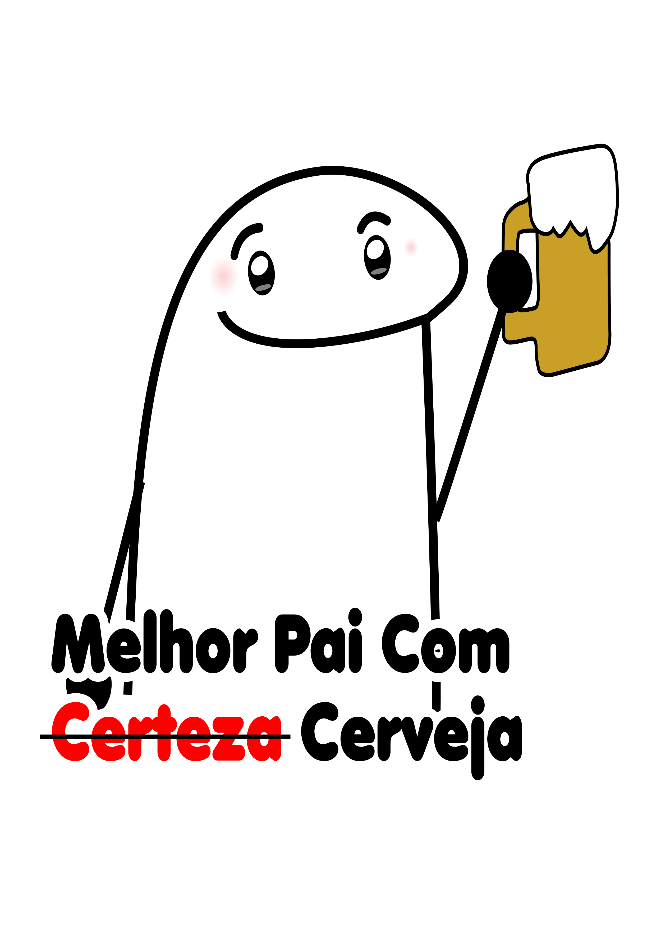 Flork Of Cows Dia Dos Pais Figurinha Whatsapp Bebendo Cerveja Frases Engraçadas Png 