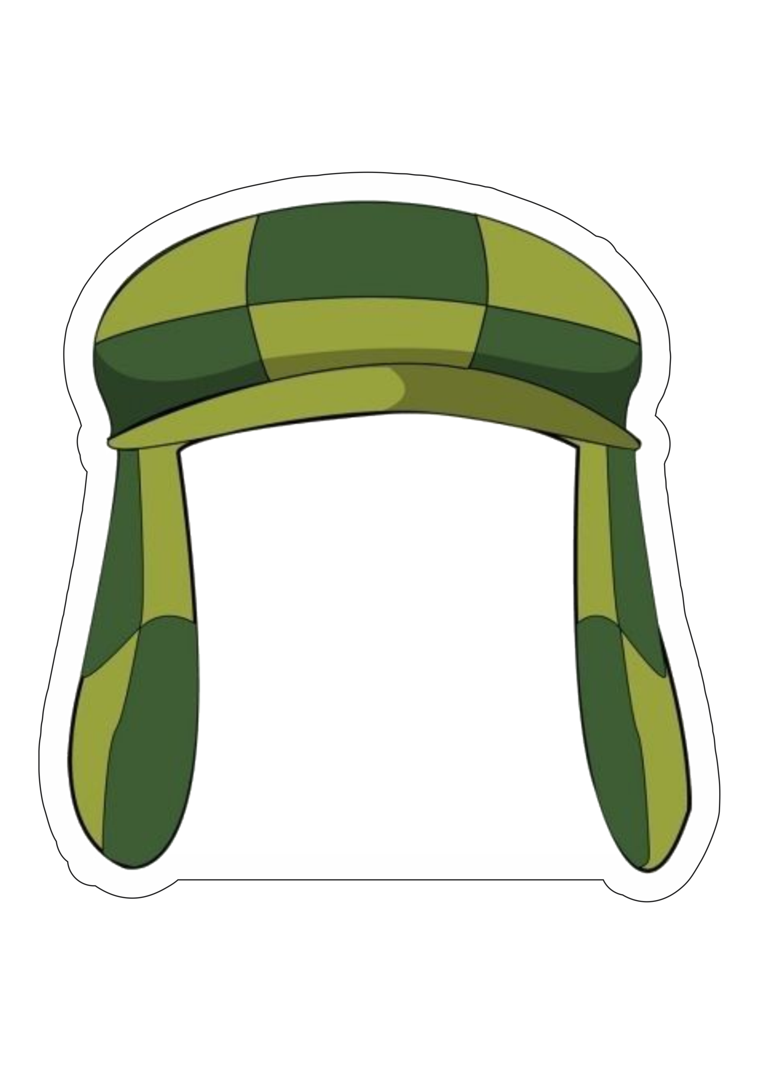 Chaves em desenho chapéu logomarca imagem sem fundo png