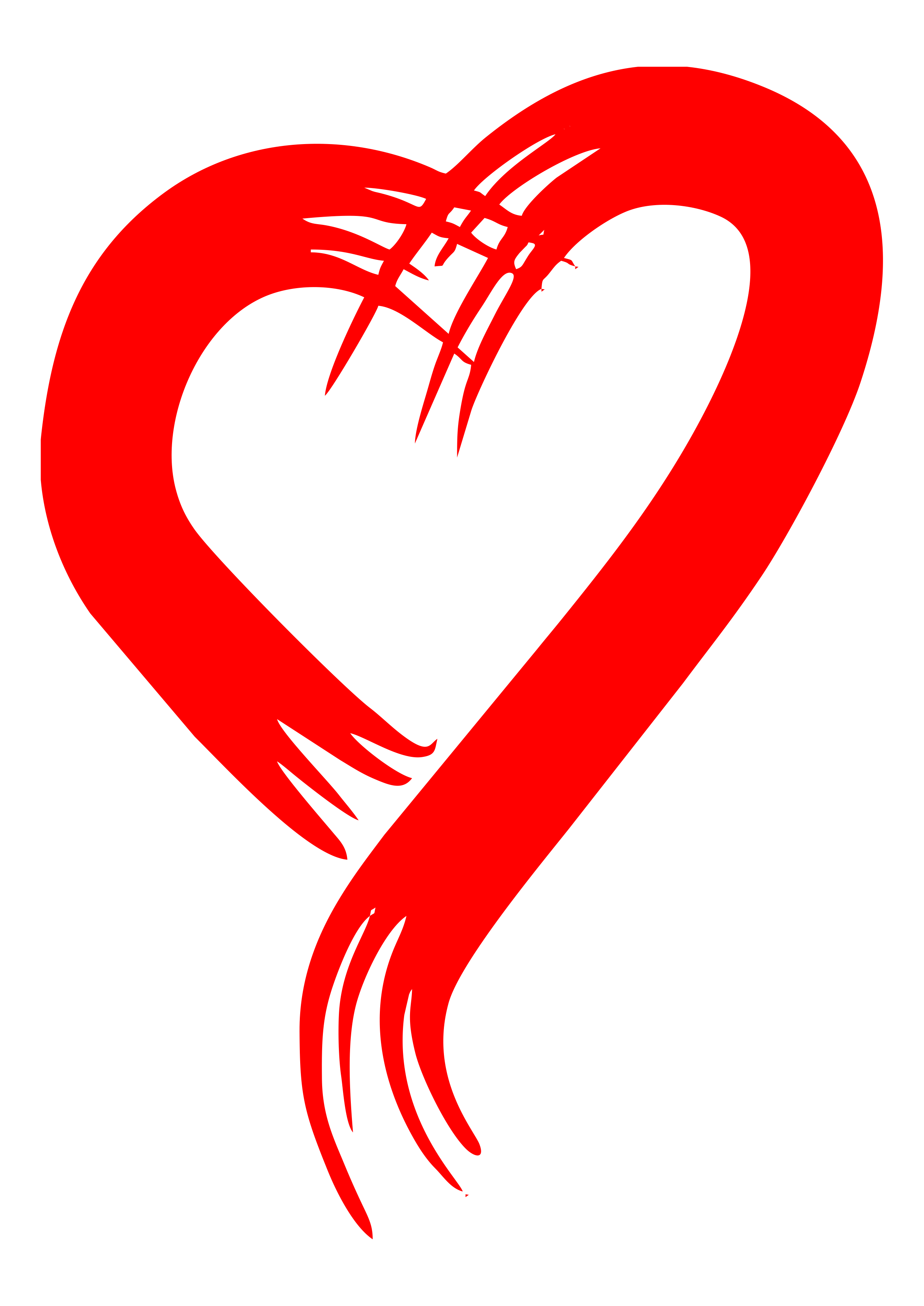 Coração vermelho rabiscado imagem sem fundo logo grafite PNG