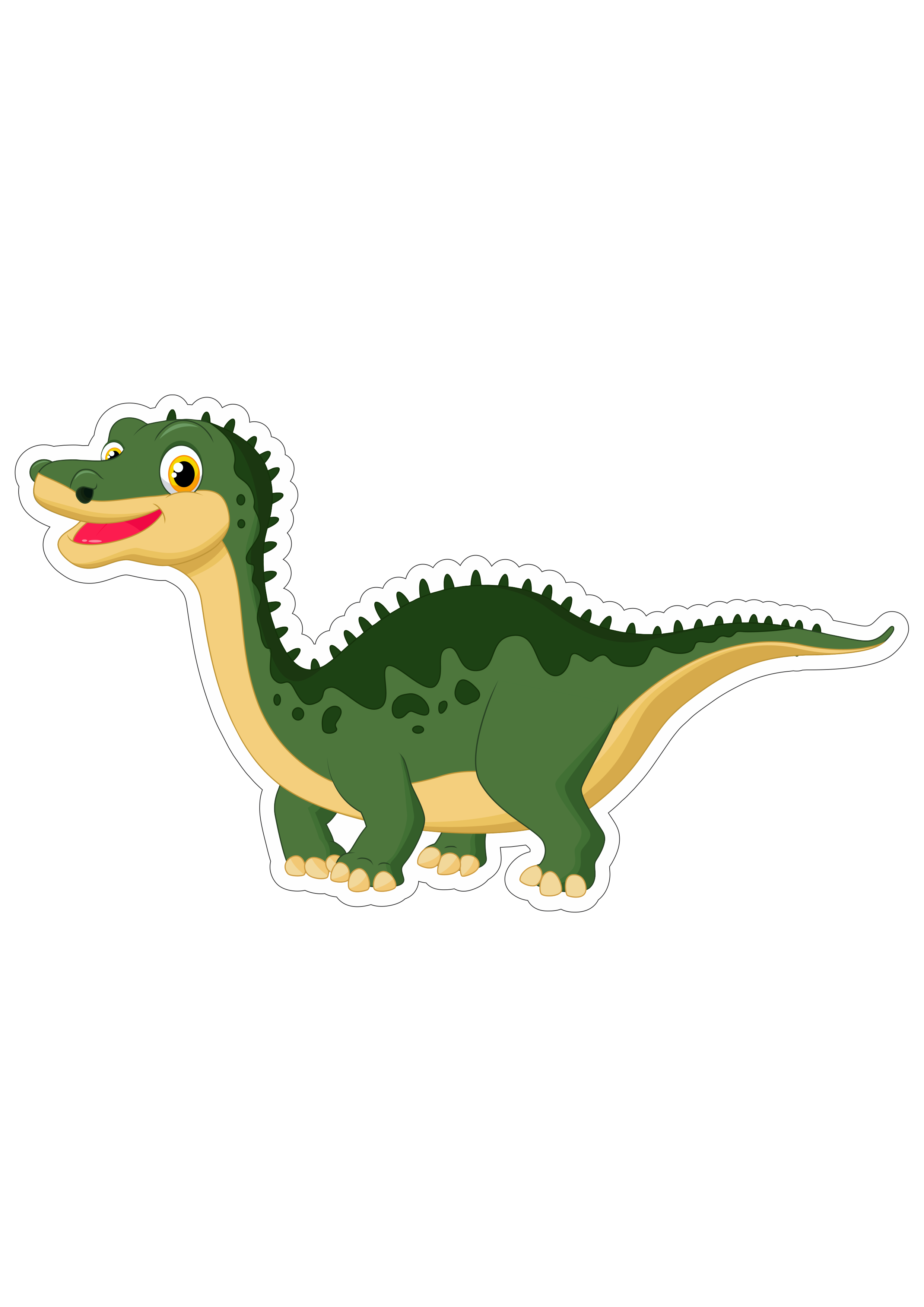 Dinossauro fofinho desenho animado cartoon para crianças decoração e impressão png