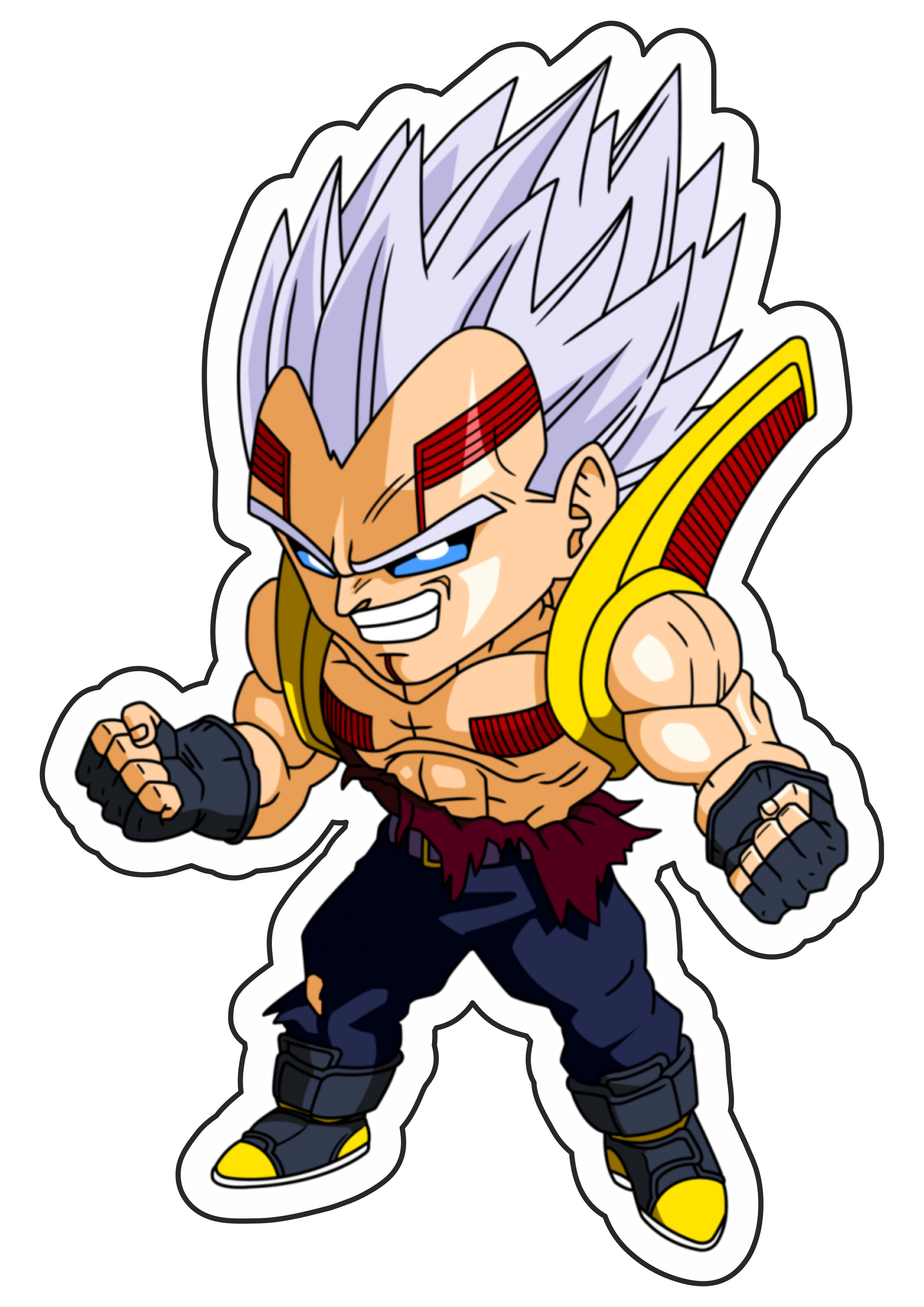 COMO DESENHAR O BABY VEGETA DE DRAGON BALL GT 