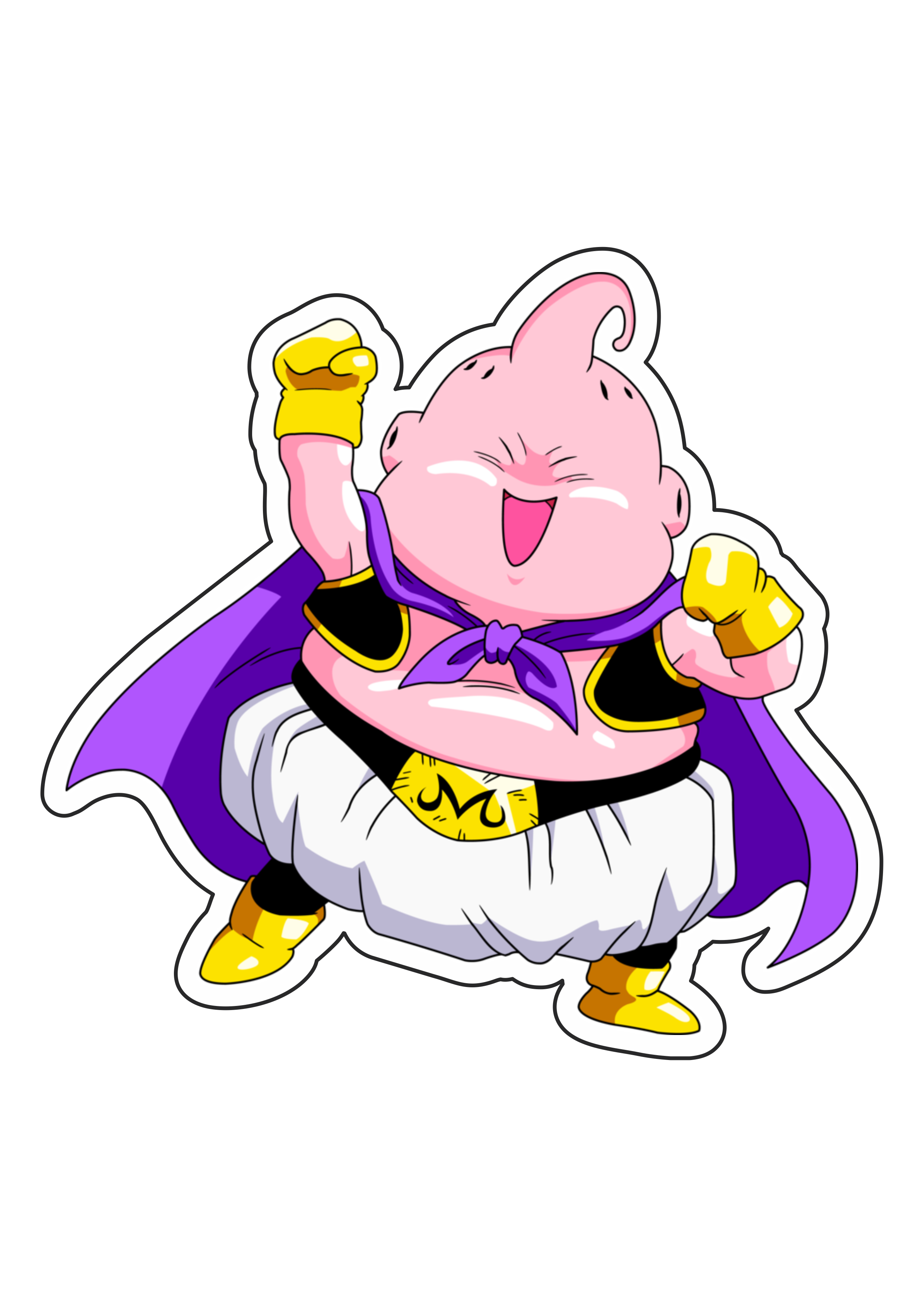 Majin Buu Gordo – Desenhos para Colorir