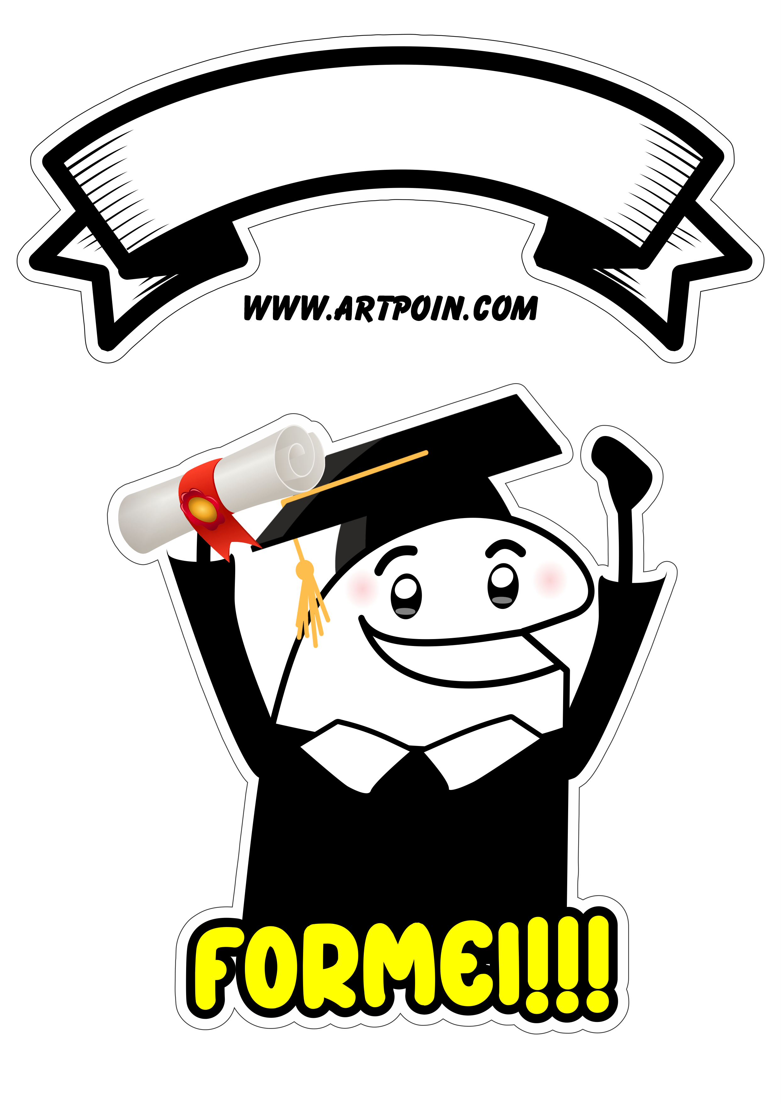 Formatura topo de bolo para baixar figurinha engraçada formei flork of cows whatsapp sticker png