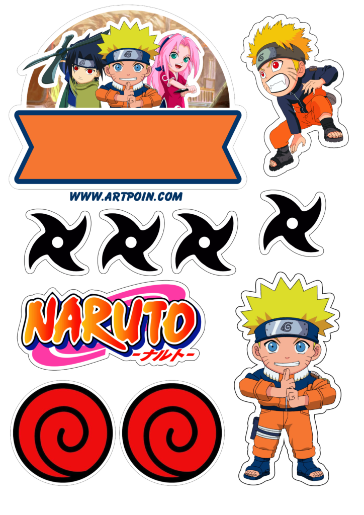 Naruto shippuden vila da folha anime desenho fofinho cute artes gráficas  imagem sem fundo personagem fictício png