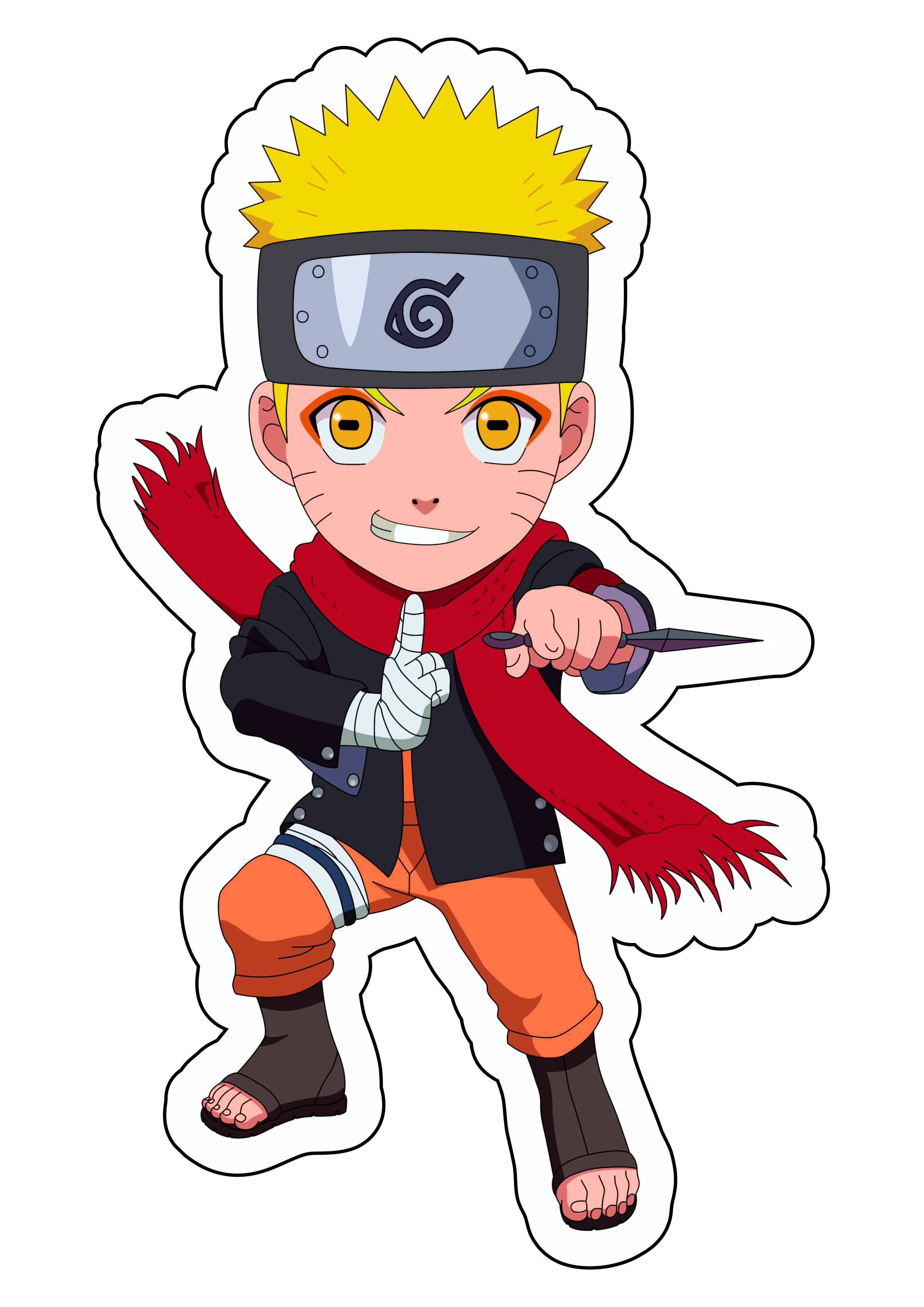 Naruto Hokage modo sábio Boruto desenho cute anime imagem sem fundo png