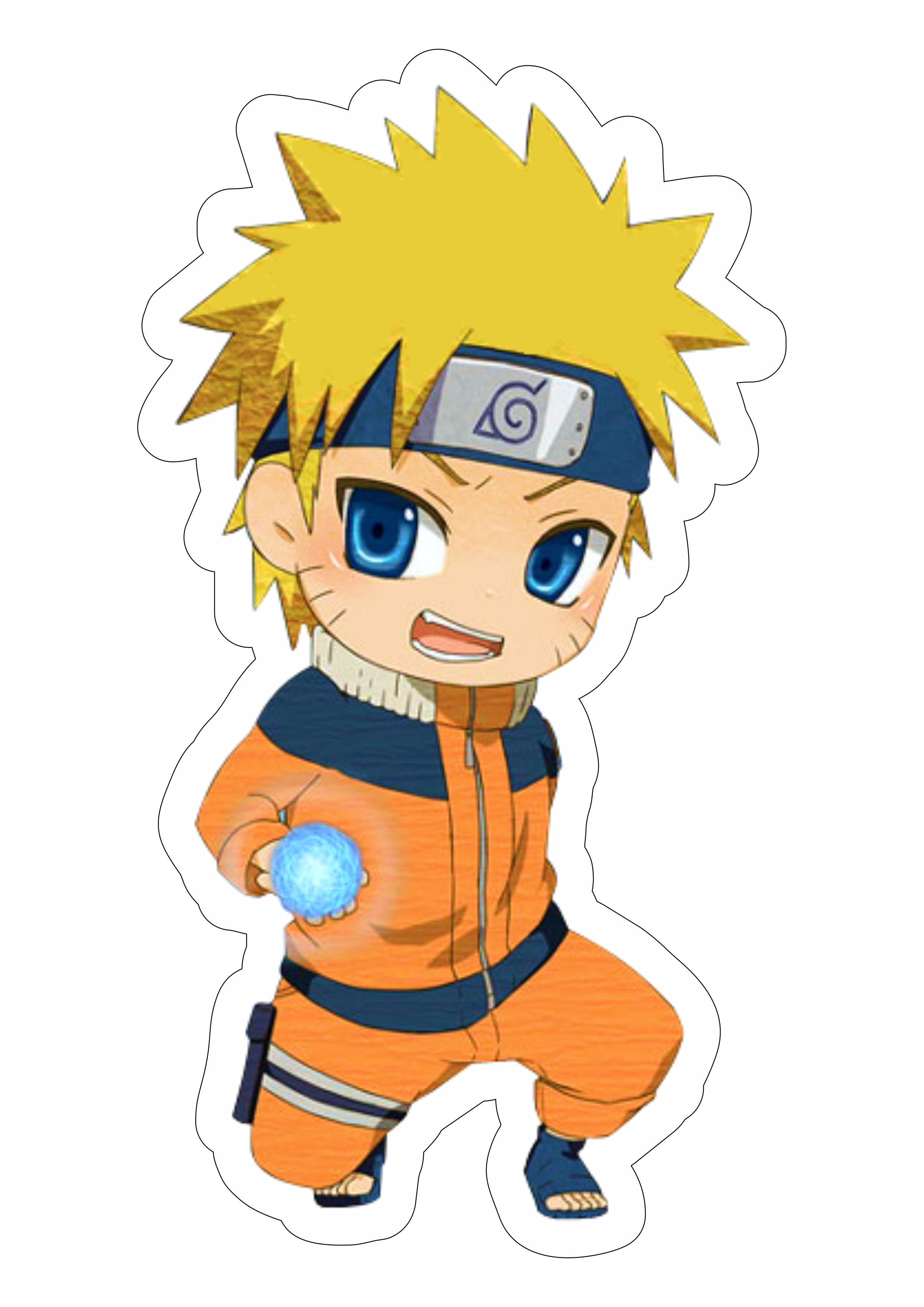 Naruto Uzumaki clássico anime desenho fofinho cute personagem fictício  artigos de papelaria png