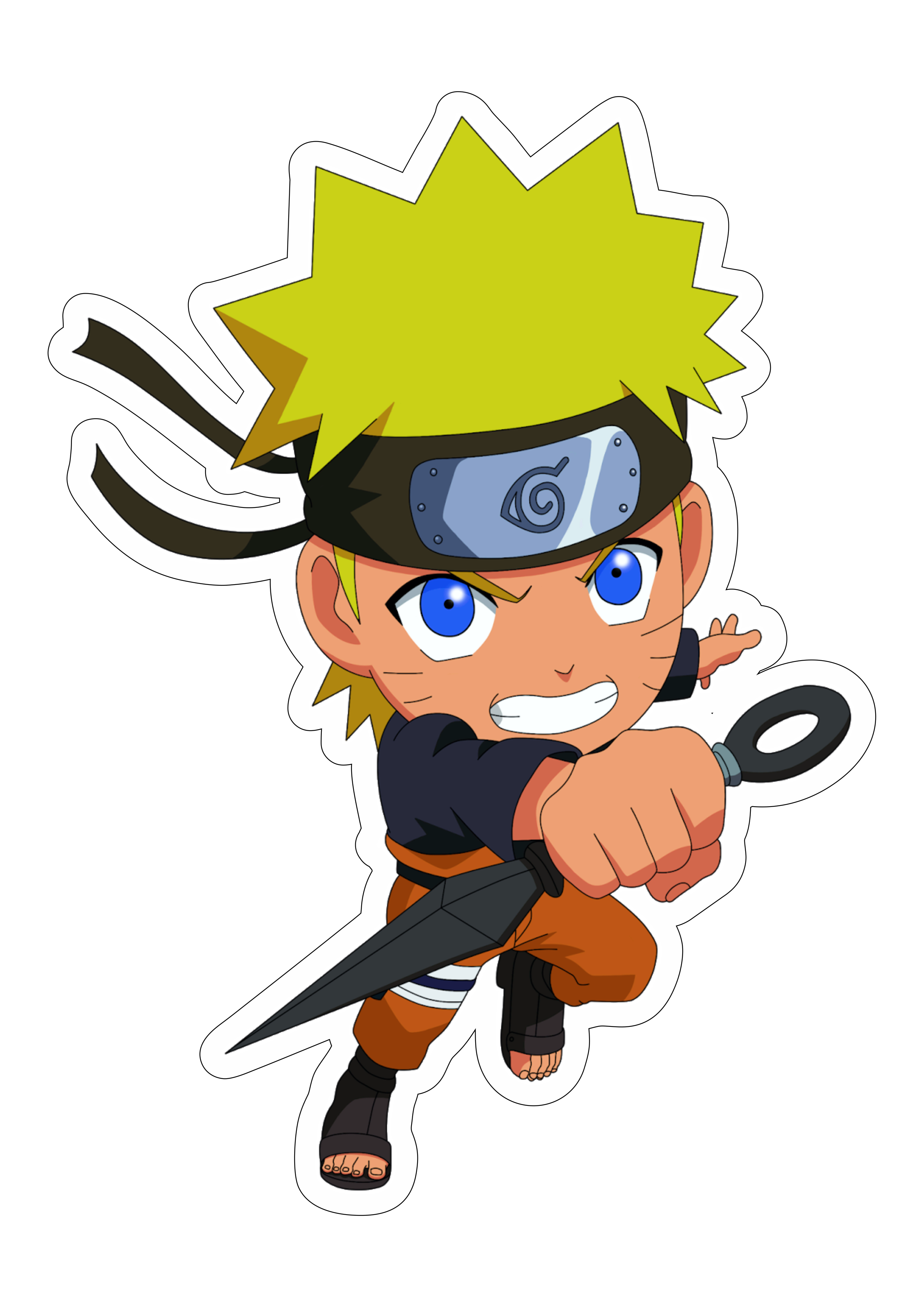 Naruto clássico desenho fofinho cute anime artes gráficas imagem sem fundo  arte conceitual png