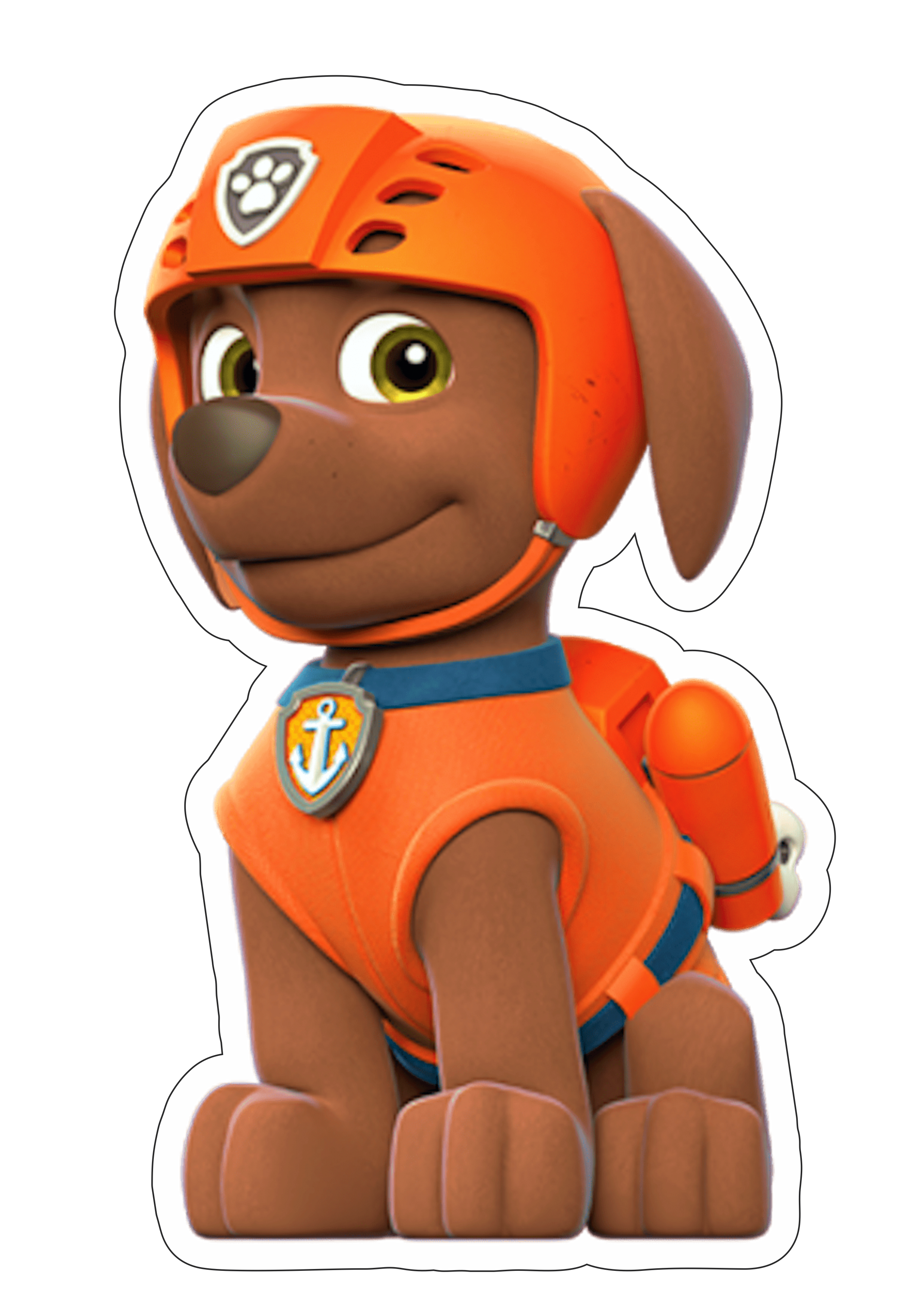 Patrulha canina Zuma paw patrol desenho infantil cachorro animação imagem sem fundo png