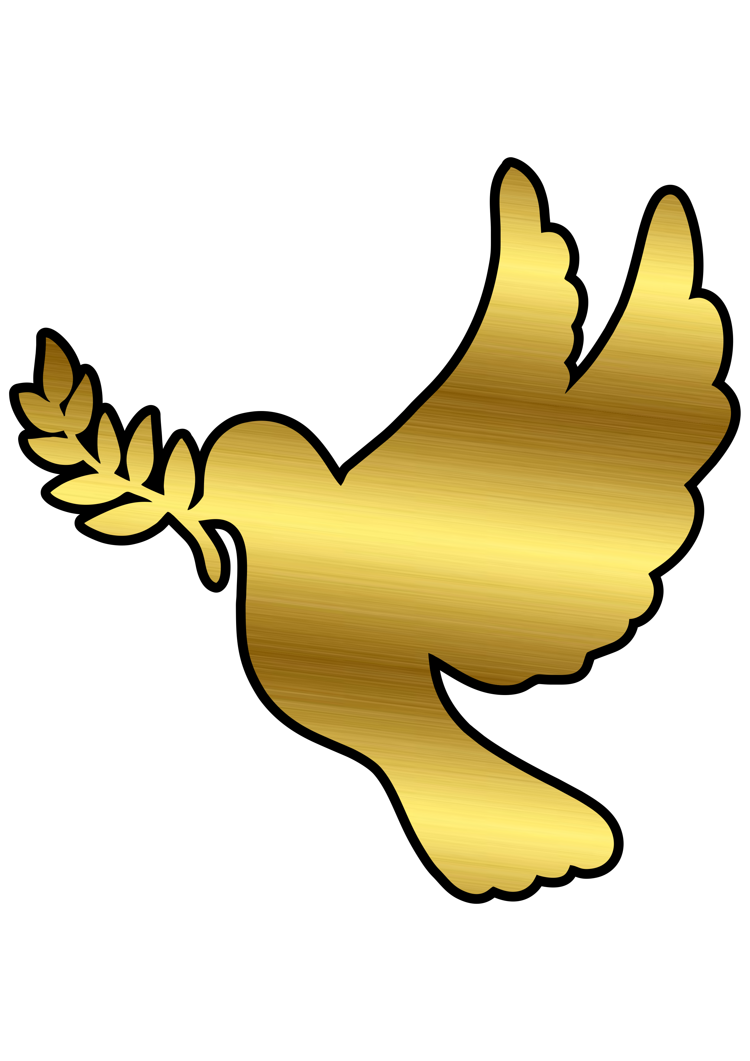 Pomba da paz dourada pássaro arte religiosa símbolos eucaristia primeira comunhão ícone imagem sem fundo png