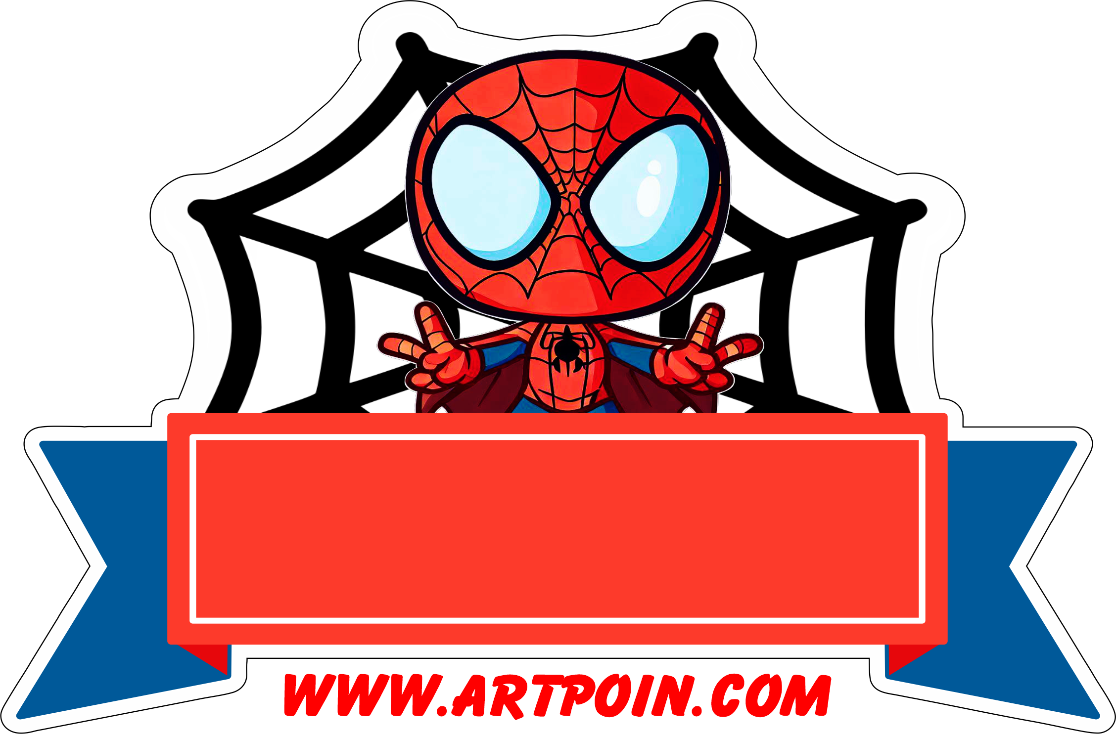 Spider man topo de bolo homem aranha desenho grátis png