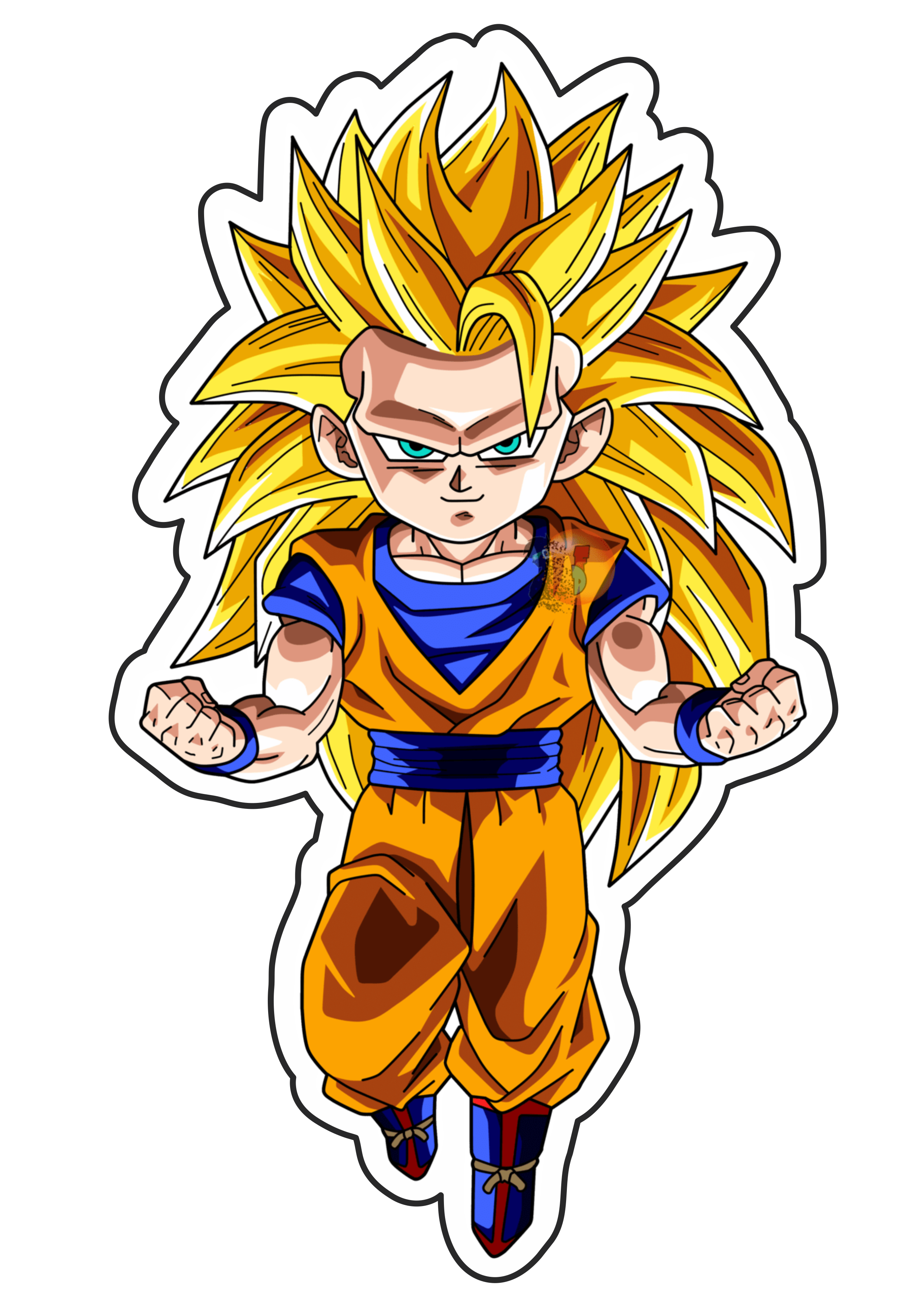 Goku super saiyan 3  Desenhos de anime, Super sayajin