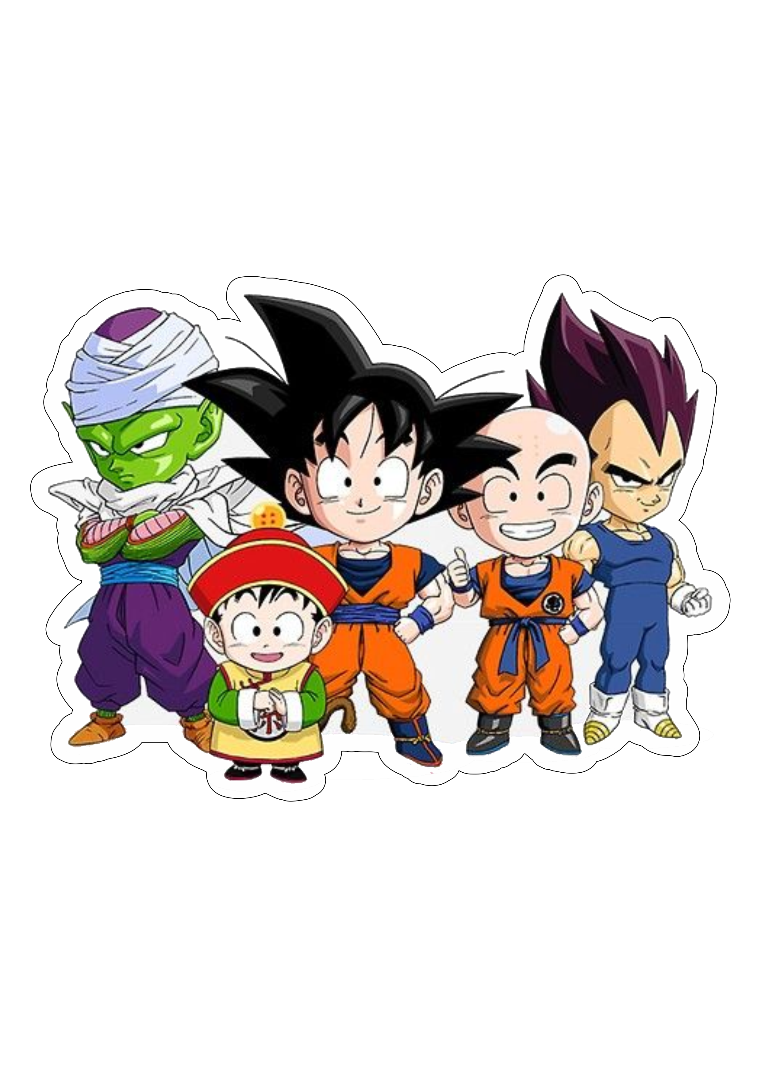 Dragon ball z fundo transparente png em 2023