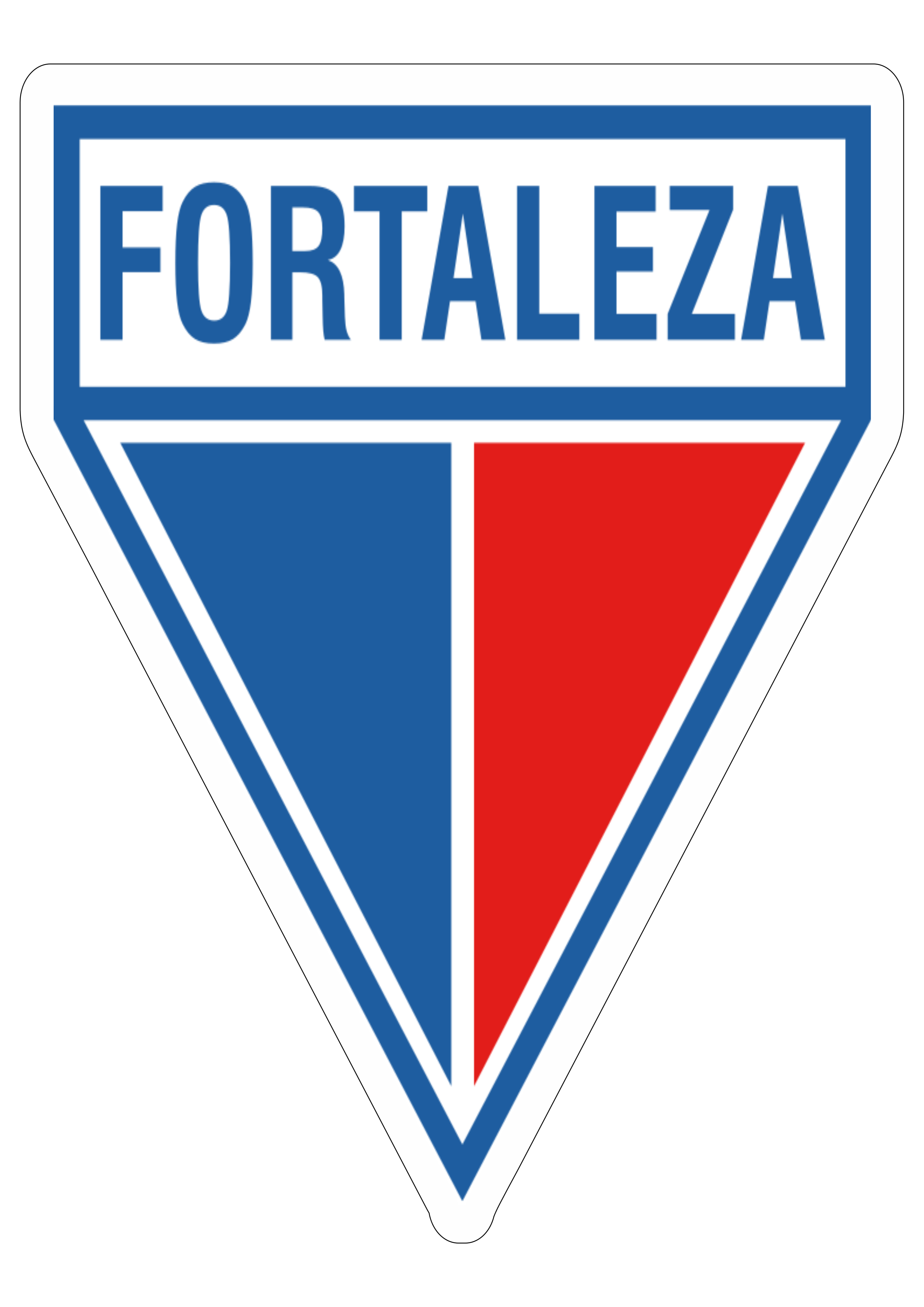 Fortaleza futebol clube símbolo fundo transparente png