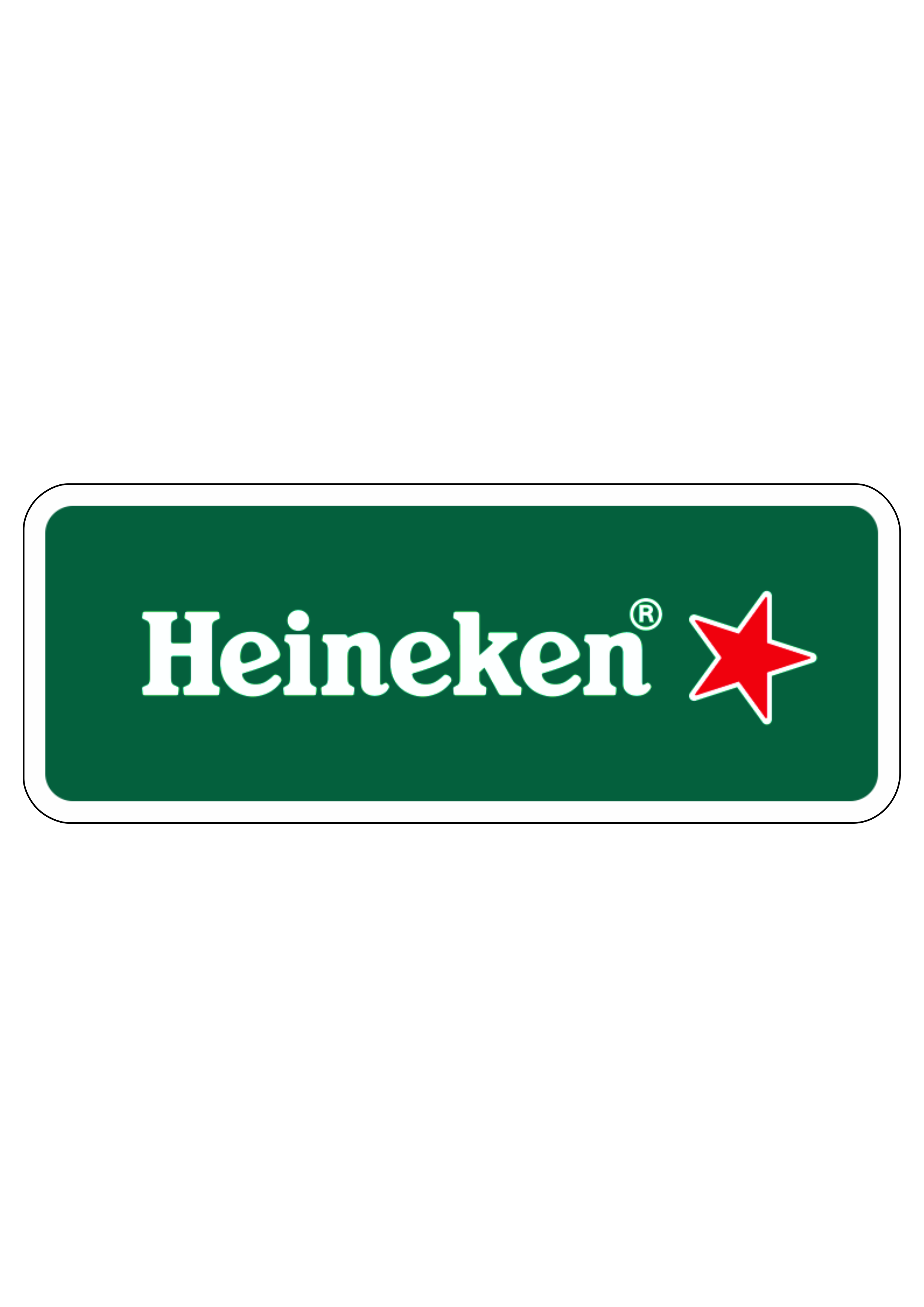 Cerveja Heineken logomarca letreiro simples fundo transparente artes gráficas design png